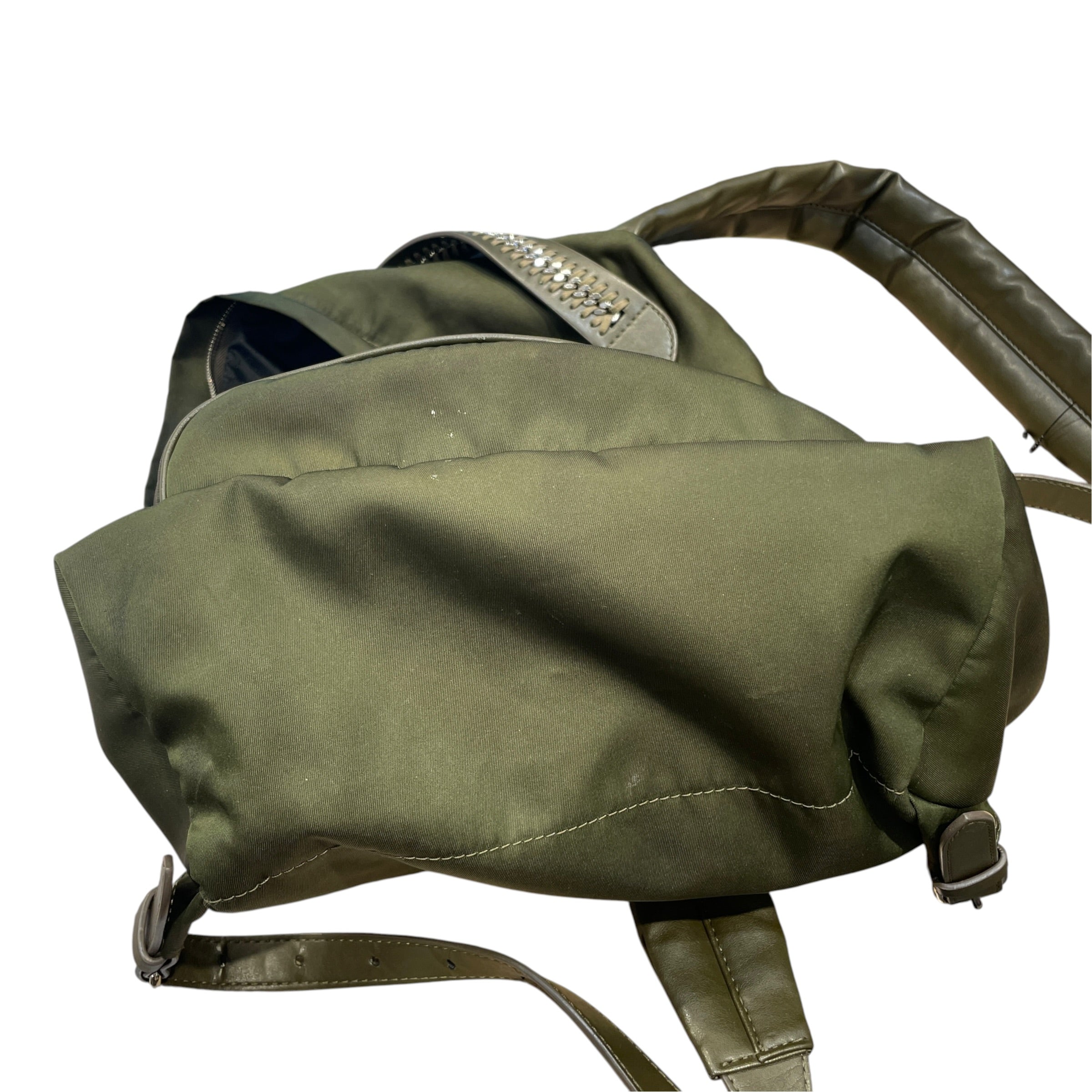 STELLAMcCARTNEY/Backpack/Nylon/GRN/Falabella Go BackPack view 6