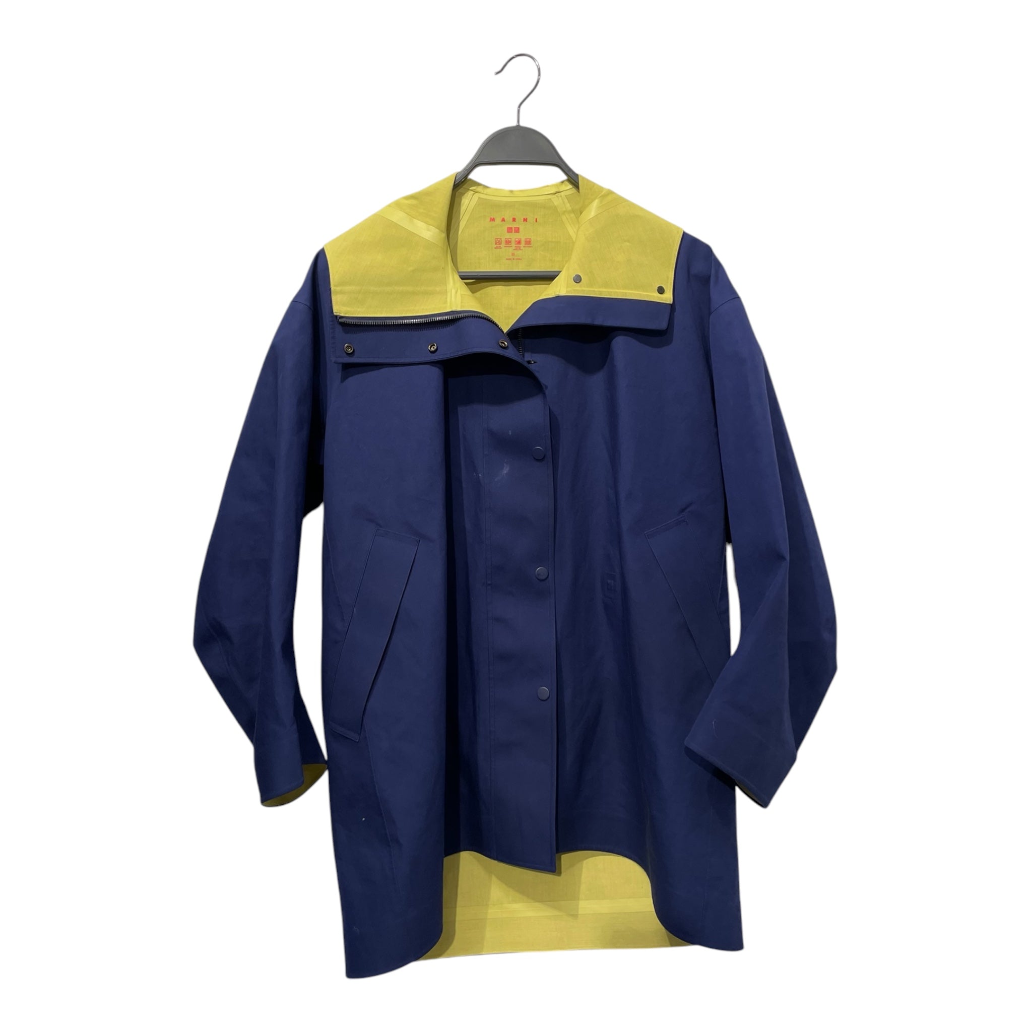 UNIQLO×MARNI/Windbreaker/XS/Polyester/NVY/Colorblock Windbreaker view 1