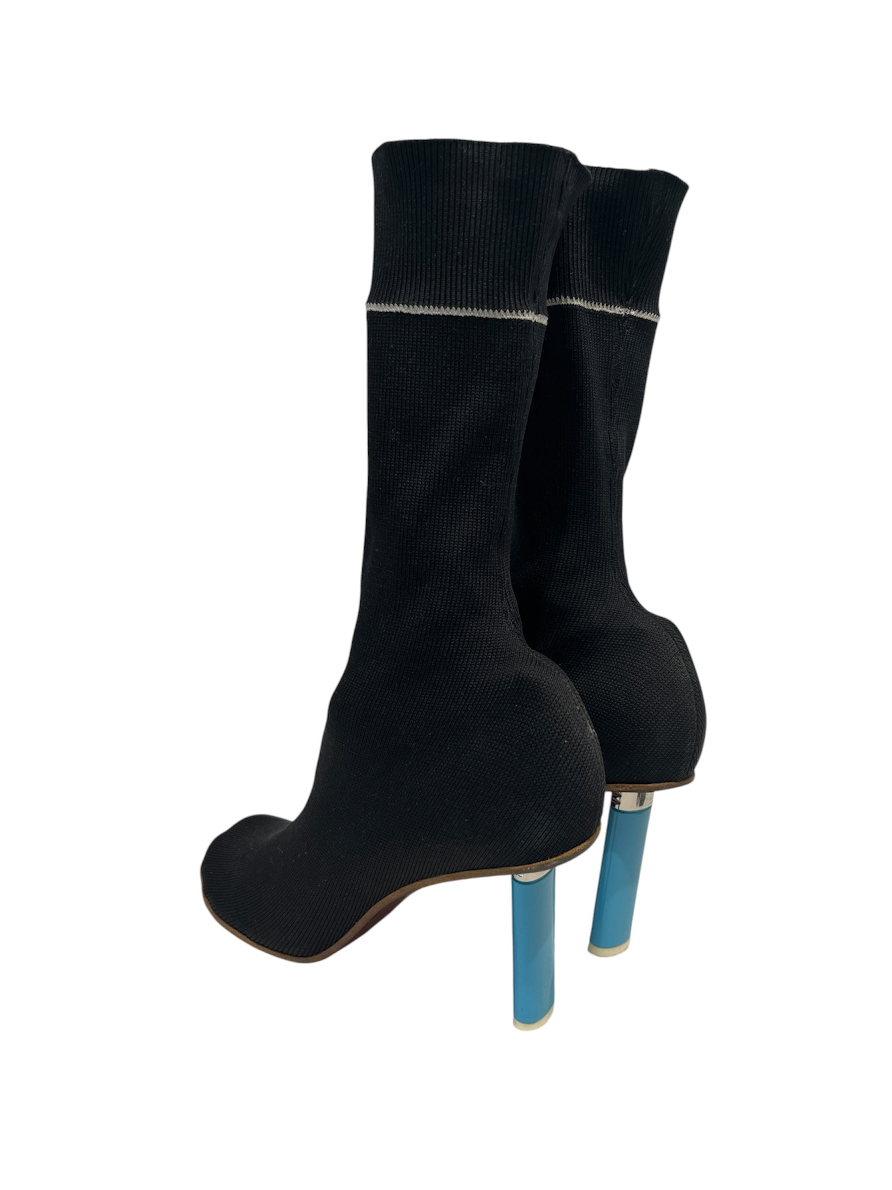 VETEMENTS/Heels/US 8/Cotton/BLK/VETEMENTS LIGHTER HEELS view 2