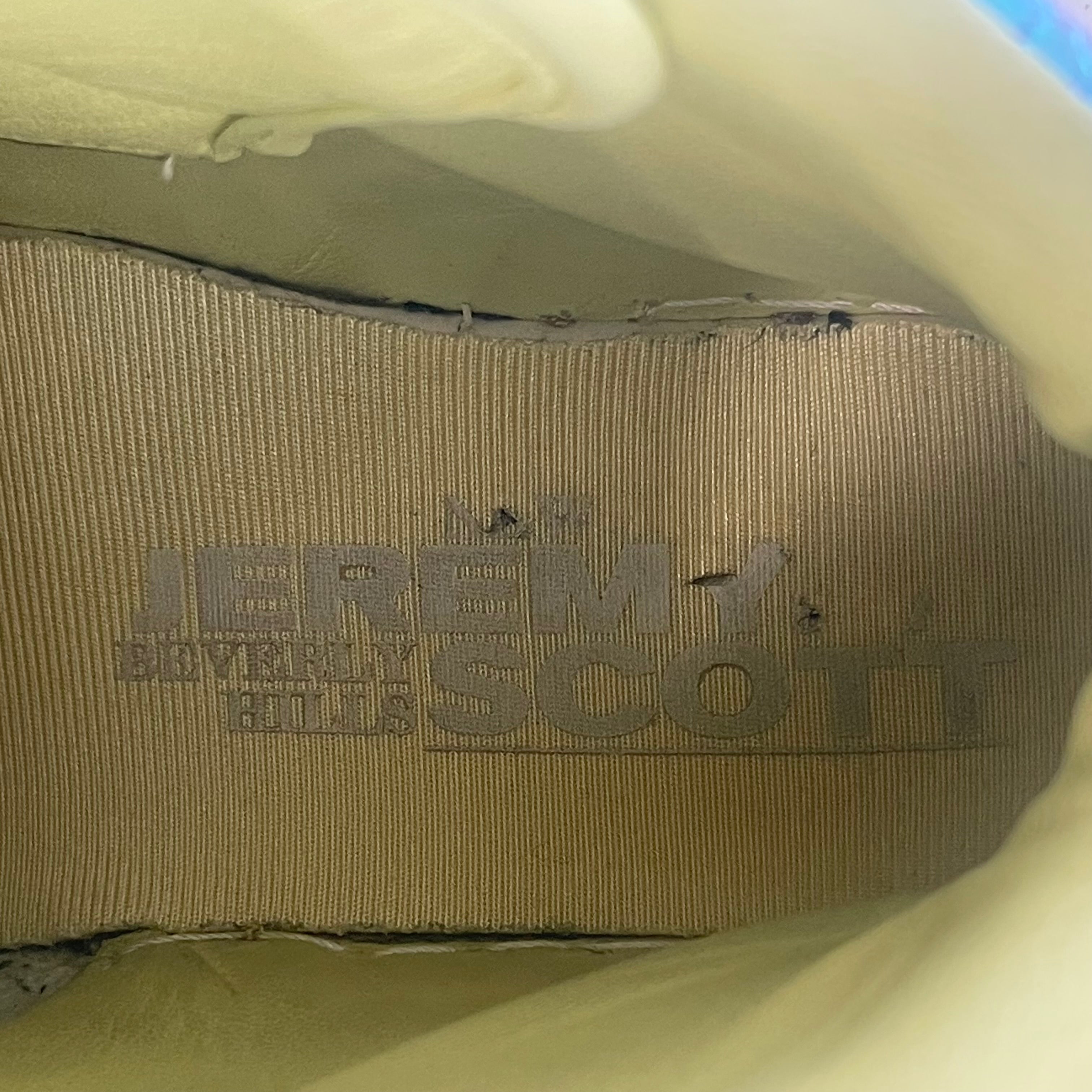 adidas/Hi-Sneakers/US 10.5/Glitter/Leather/MLT/Jeremy Scott Foil Wing view 11