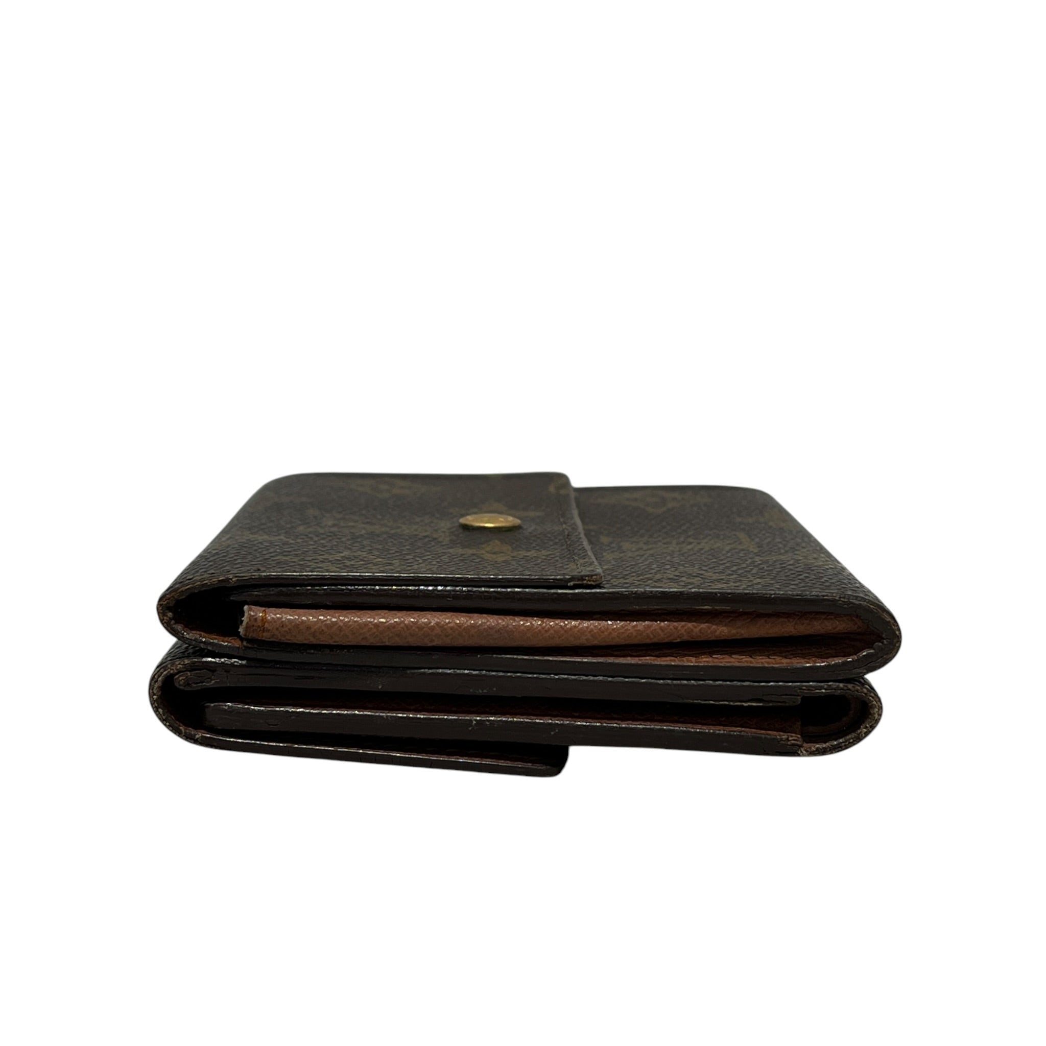 LOUIS VUITTON/Bifold Wallet/Monogram/Leather/BRW/elise wallet view 5