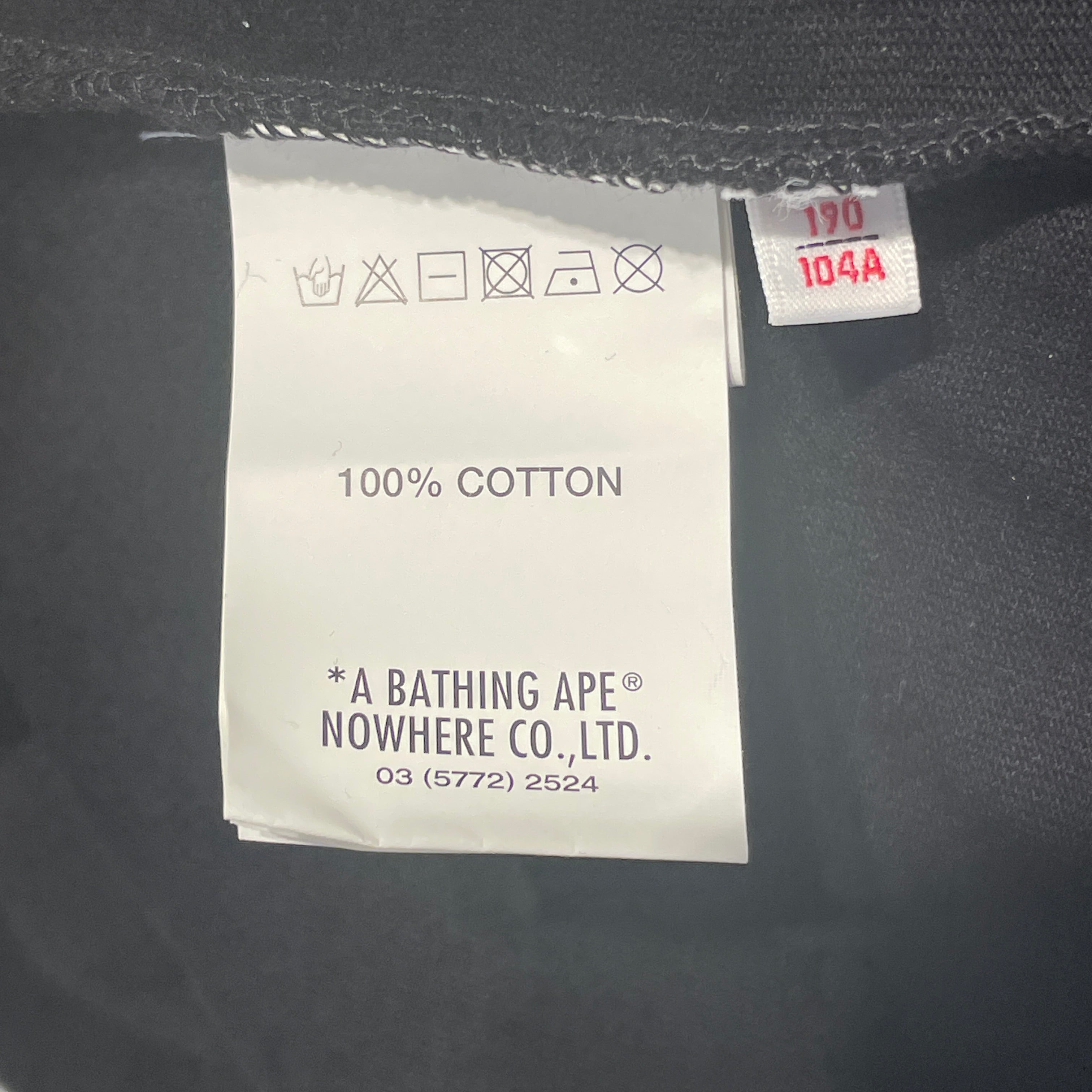 AAPE BY A BATHING APE/T-Shirt/XXL/Cotton/BLK/Graphic/Sesame Street view 3