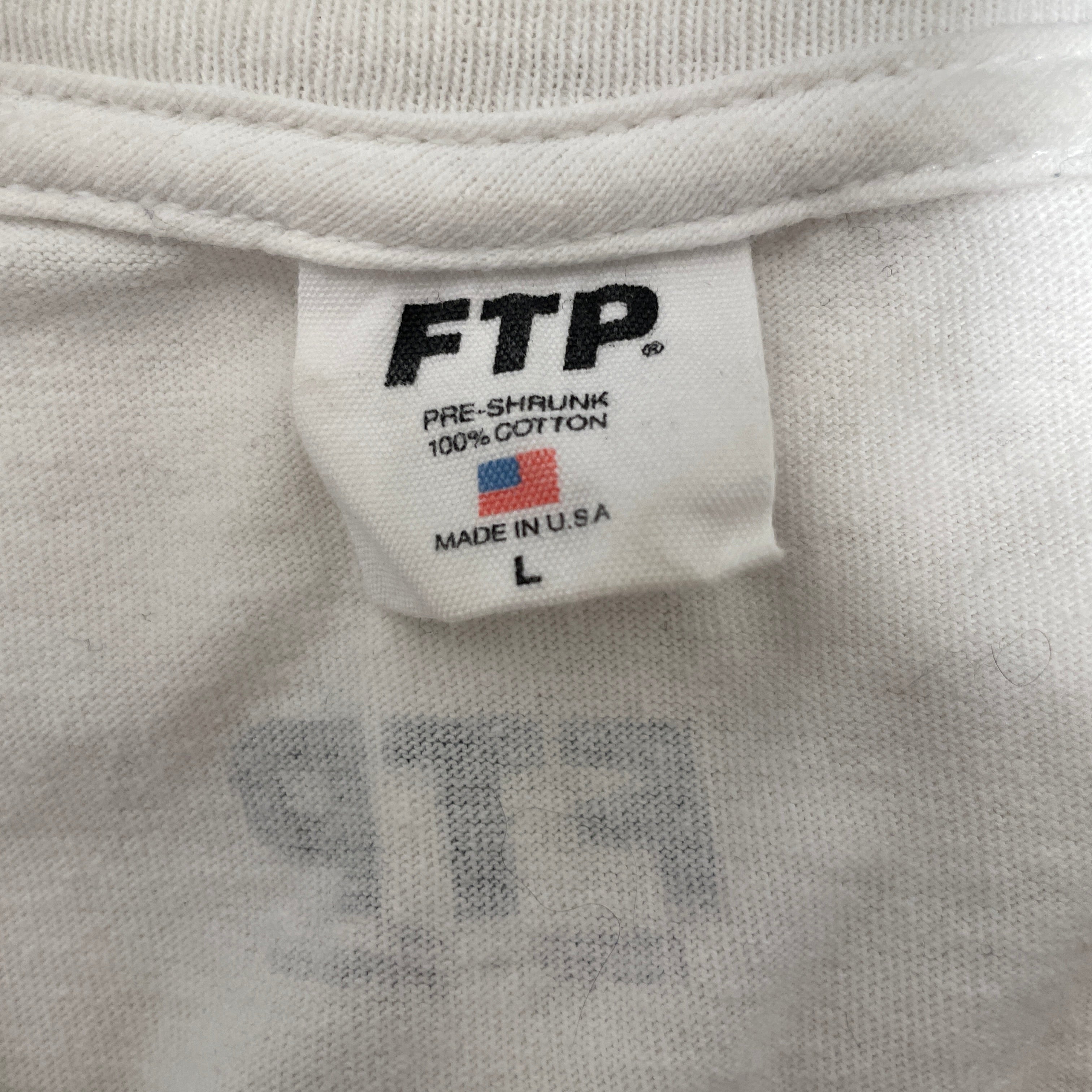 FTP/T-Shirt/L/Cotton/WHT/ARCHIVE view 3