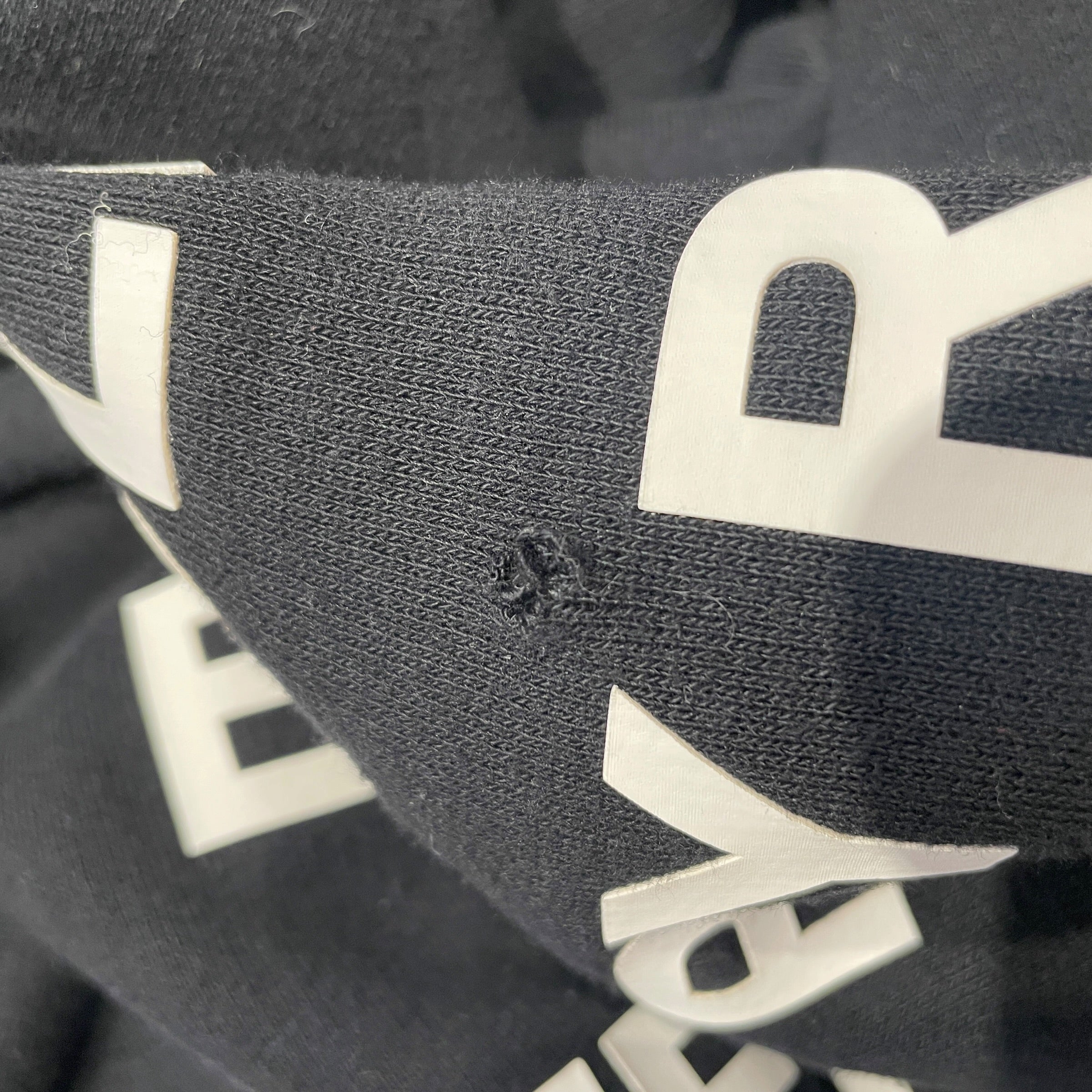 BURBERRY/Heavy Sweater/XL/Cotton/BLK/horseferry print view 3