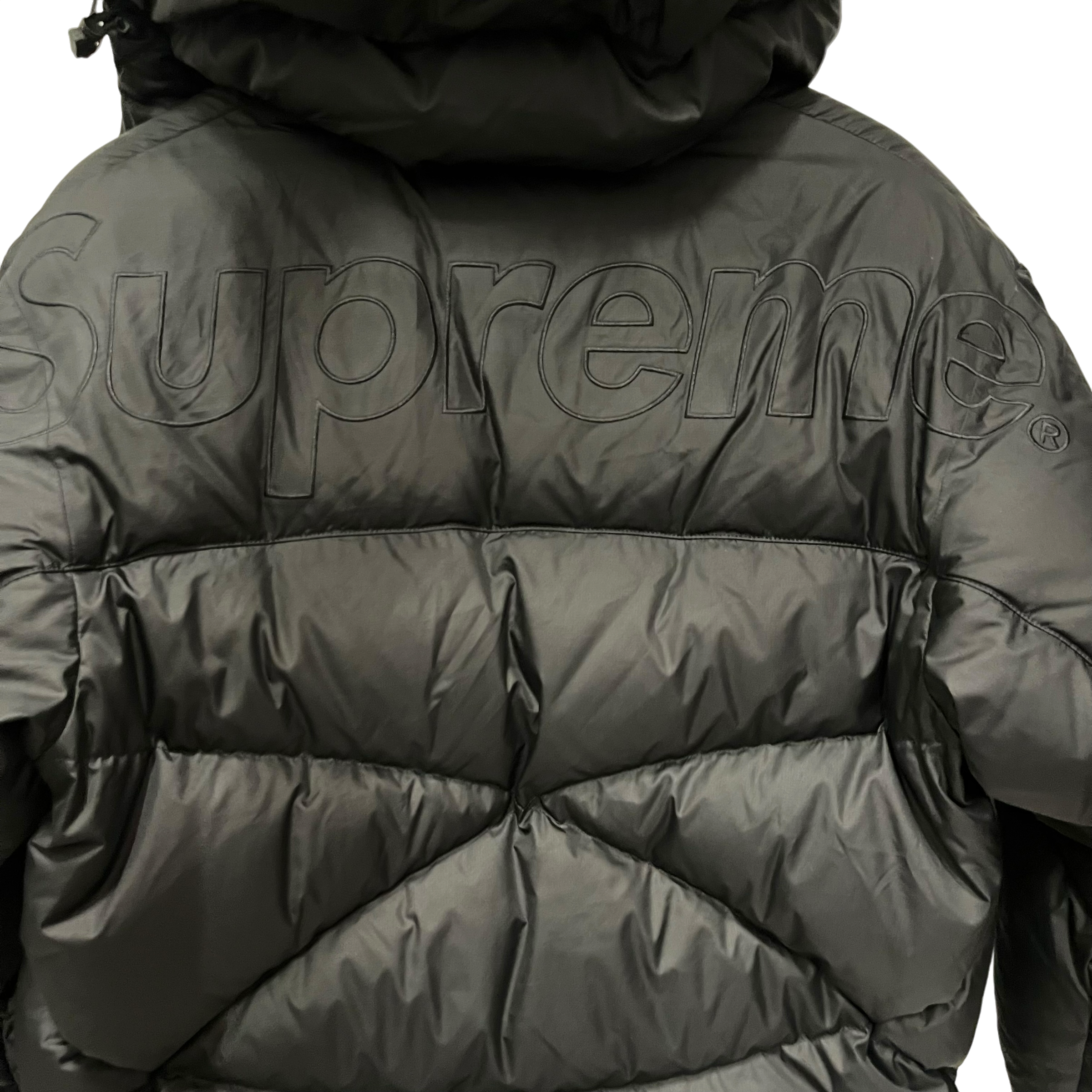 Supreme/THE NORTH FACE/Puffer Jkt/S/Nylon/BLK/HALF ZIP view 4