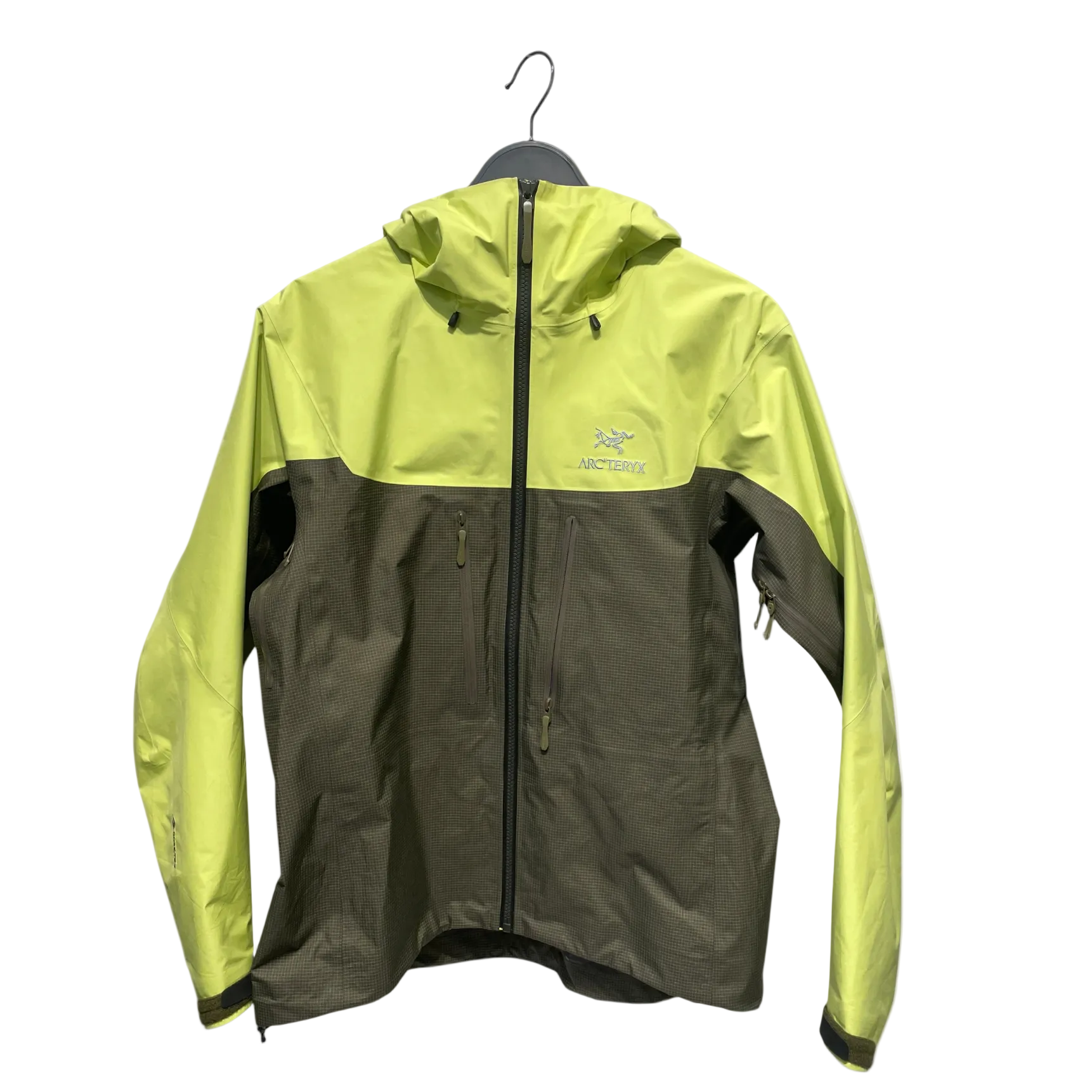 ARC'TERYX/Windbreaker/M/Nylon/GRN/NEON ALPHA WOMENS view 1