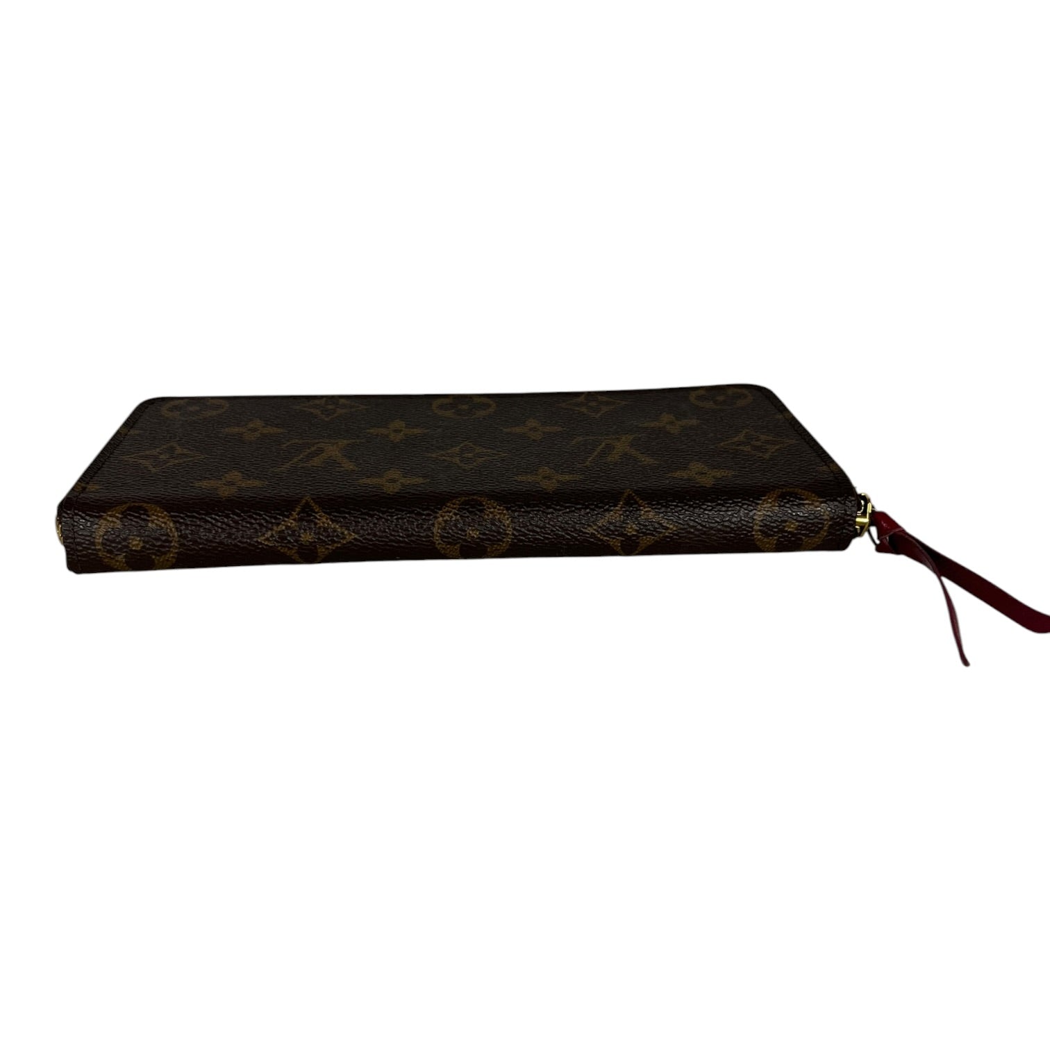 LOUIS VUITTON/Long Wallet/Monogram/Leather/BRW/L's/CLEMENCE view 3