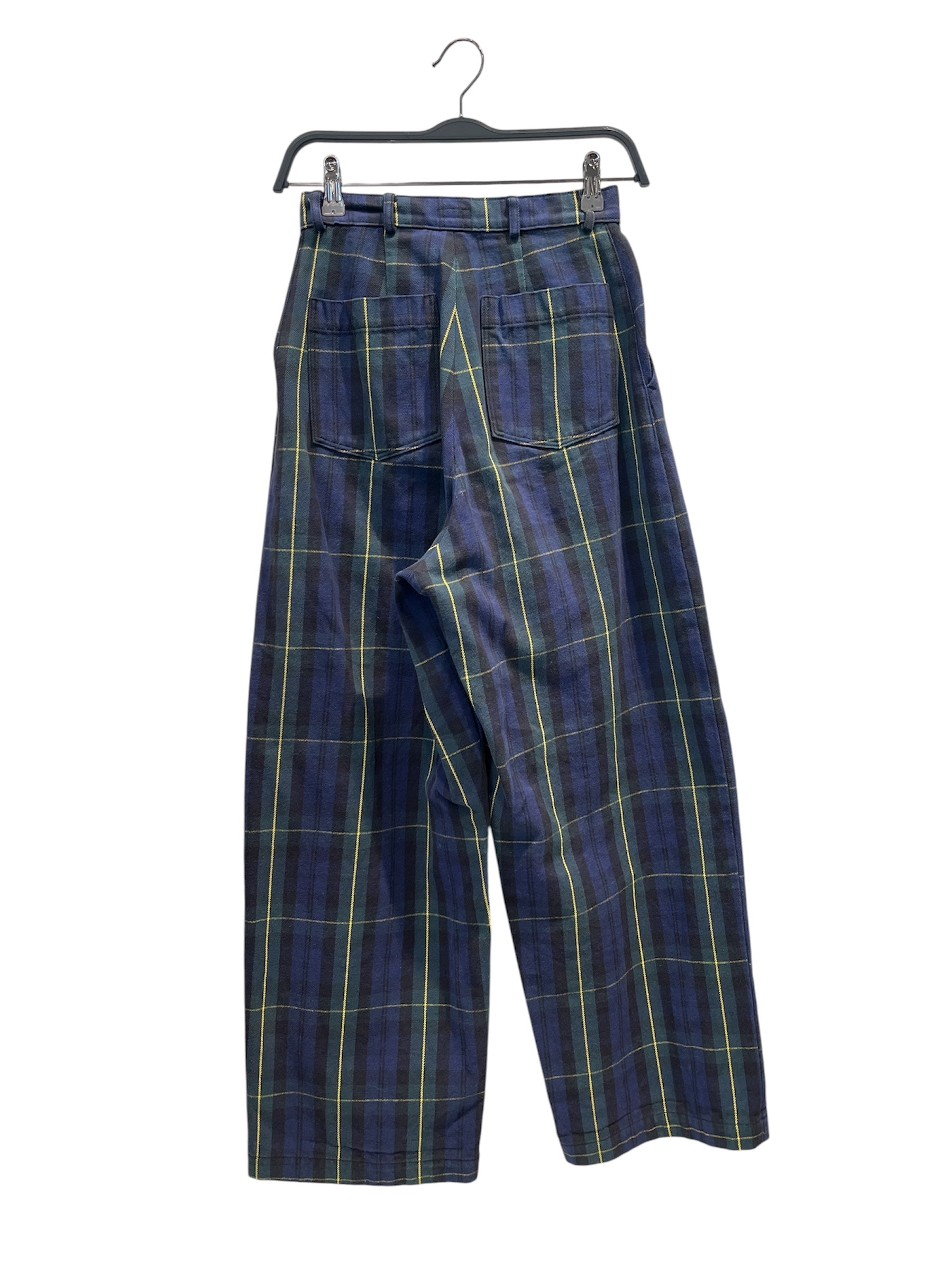 KAPITAL/Pants/S/Cotton/GRN/Plaid/SLVR ON POCKETS view 2