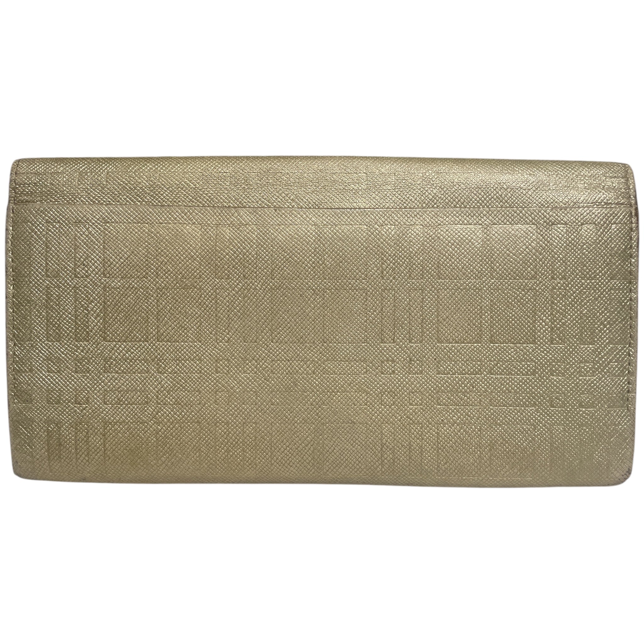 BURBERRY/Long Wallet/Border/YEL/YELLOW LONG WALLET view 2