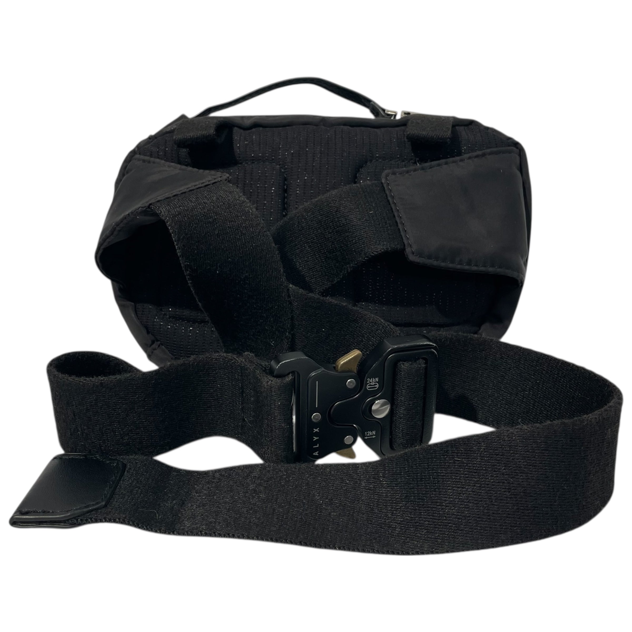 1017 ALYX 9SM(ALYX)/Fanny Pack/S/Nylon/BLK/TWO ZIPPERS view 2