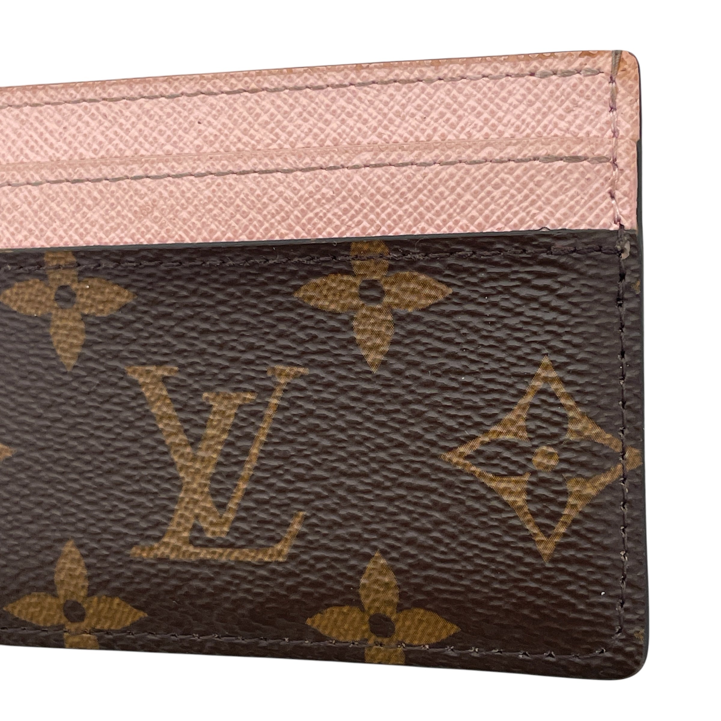 LOUIS VUITTON/Wallet/Monogram/Leather/BRW/L's/ view 3