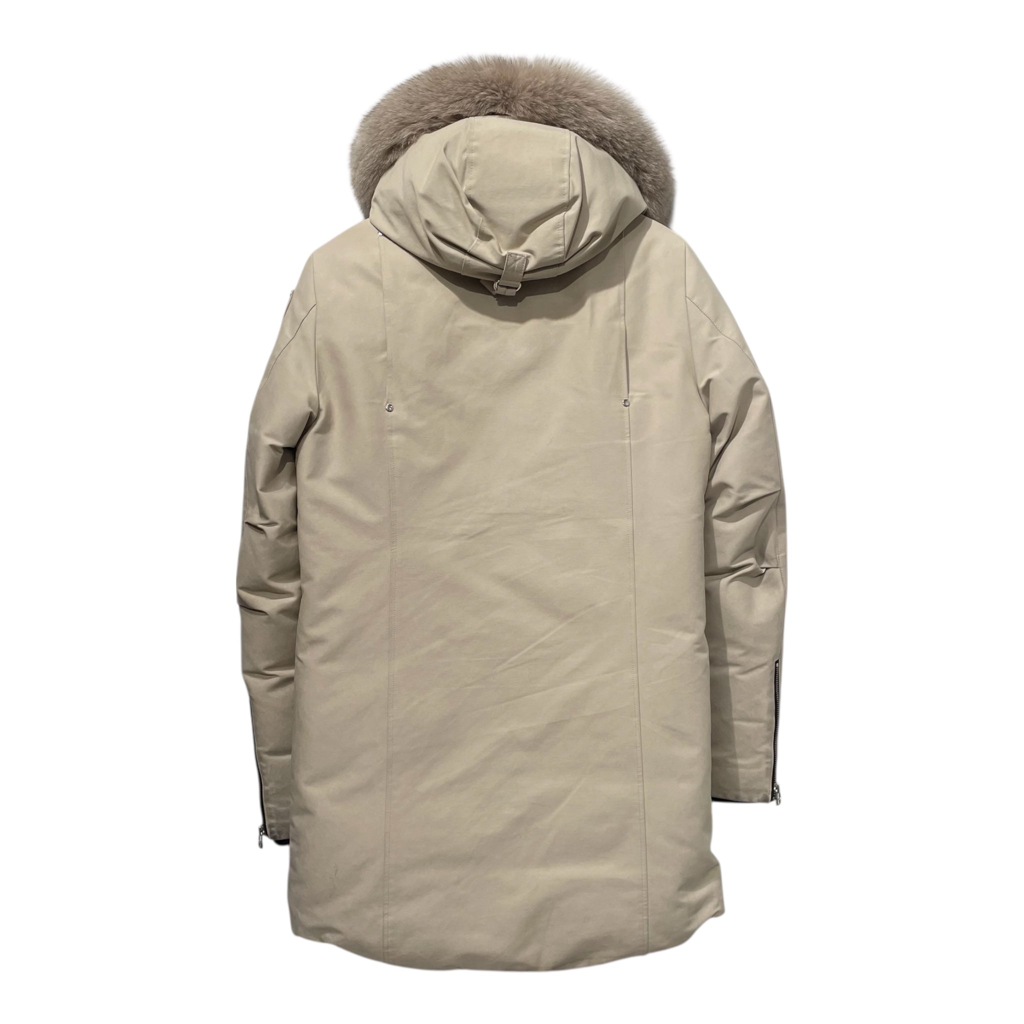 MOOSE KNUCKLES/Coat/S/Nylon/CRM/STIRLING PARKA IN BONE view 2