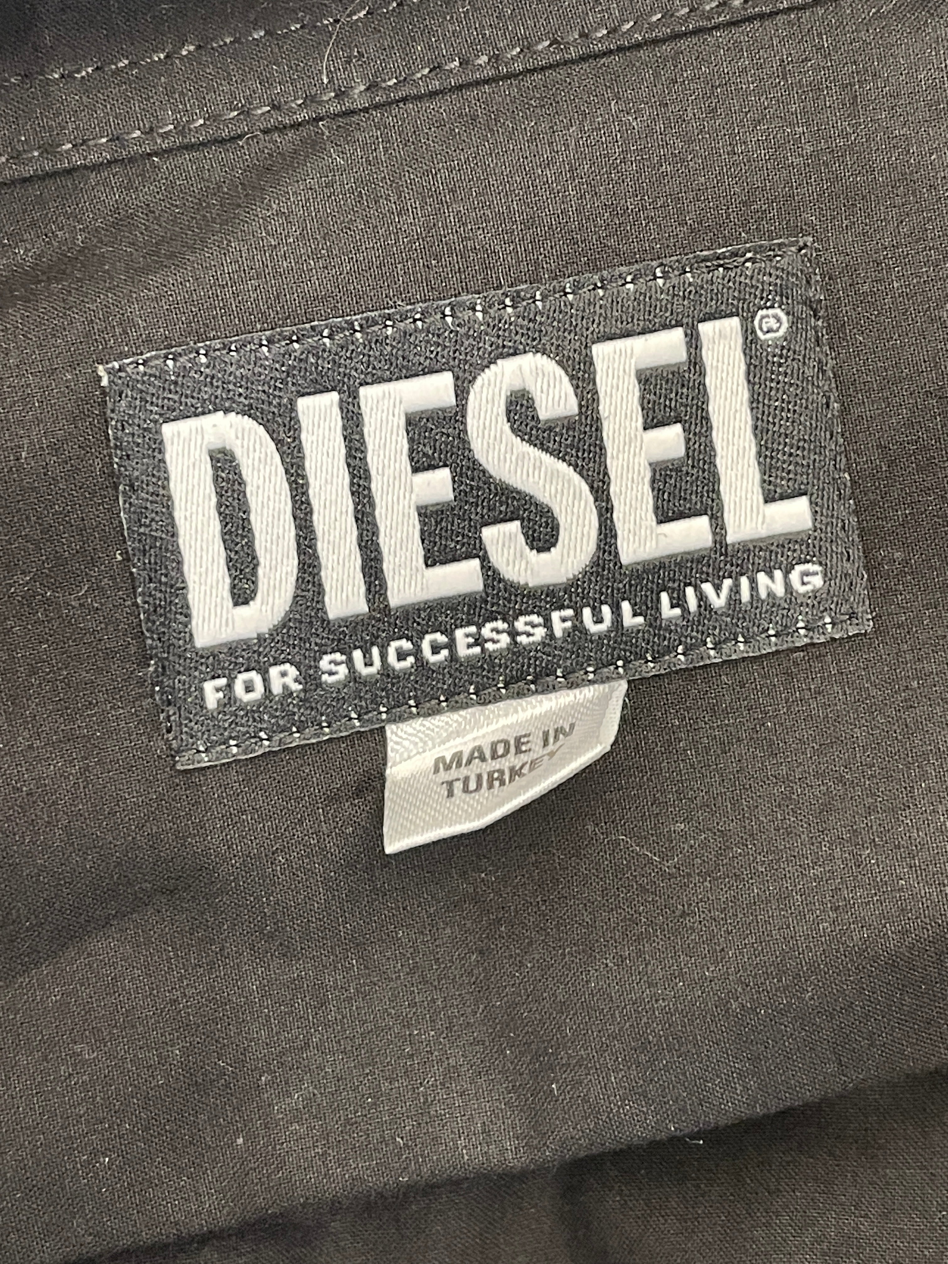DIESEL/LS Shirt/M/Cotton/BLK/Marley Shirt view 3