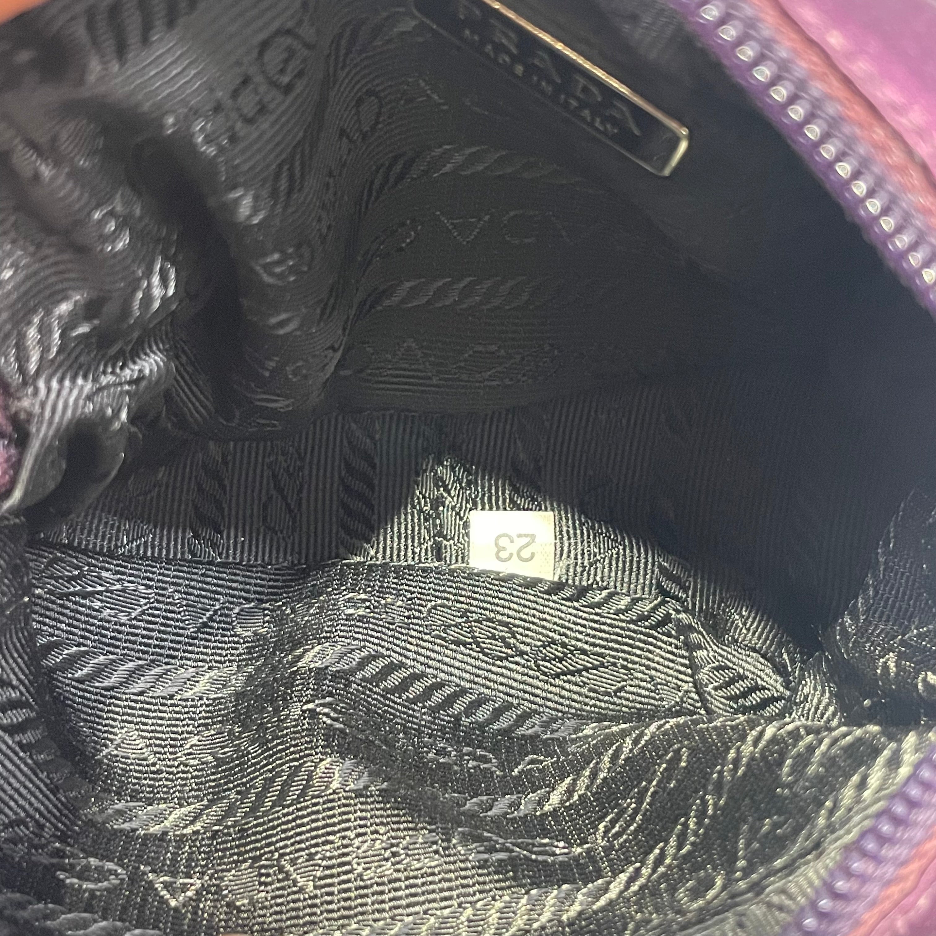 PRADA/Pouch/Nylon/PPL/Nylon Tessuto Pounch view 4