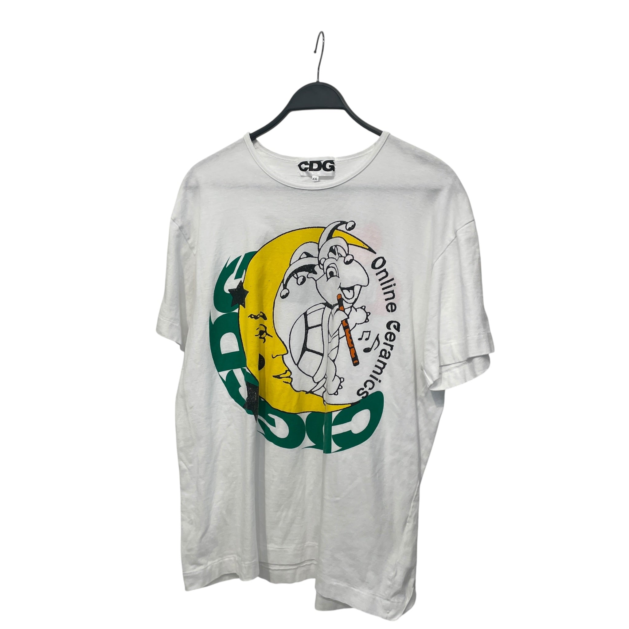 COMME des GARCONS/T-Shirt/XXL/Cotton/WHT/ view 1