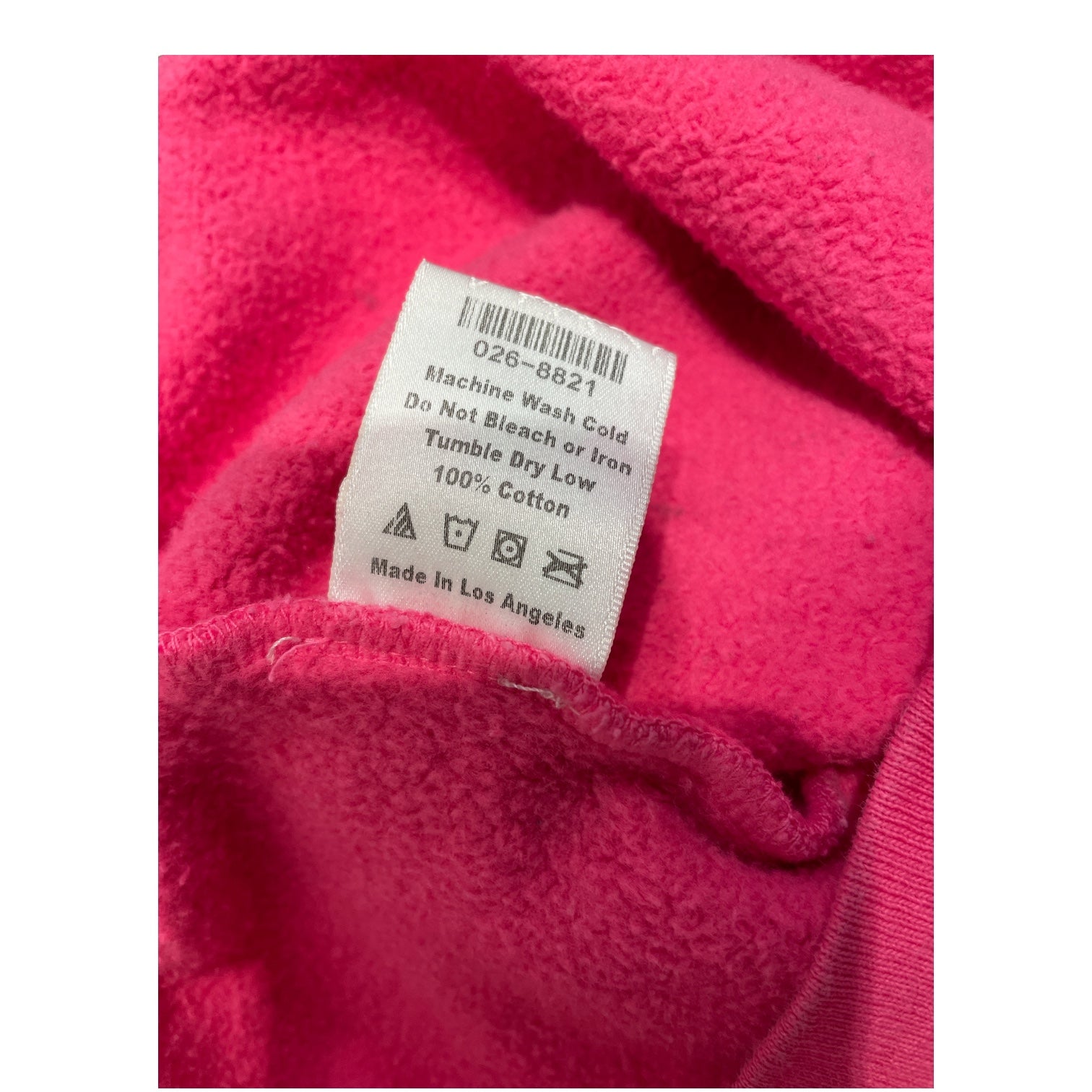 Sp5der/Hoodie/1/Cotton/PNK/PINK SP5DER HOODIE view 4