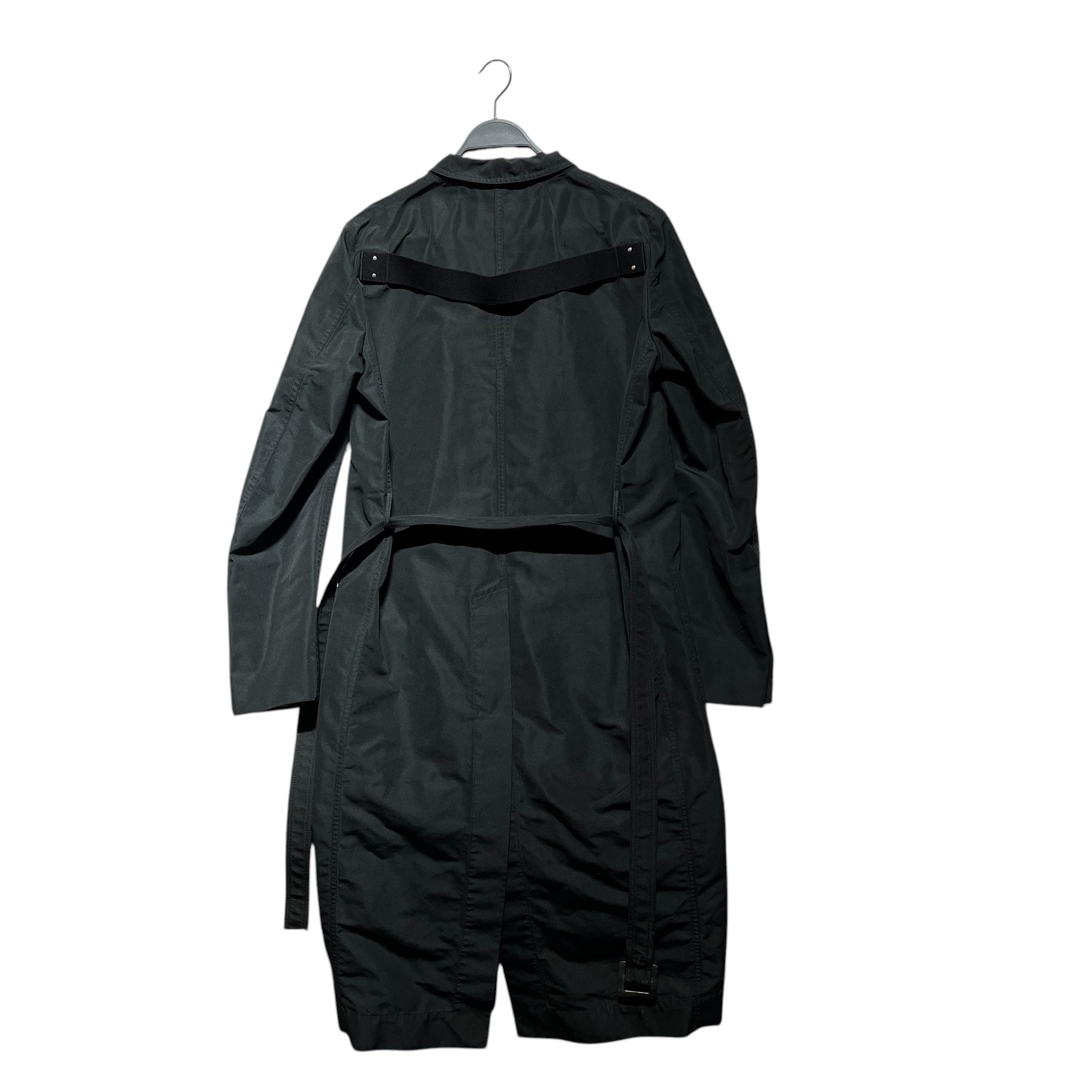 Rick Owens/Trench Coat/38/Polyester/BLK/FOGACHINE SS22 view 2
