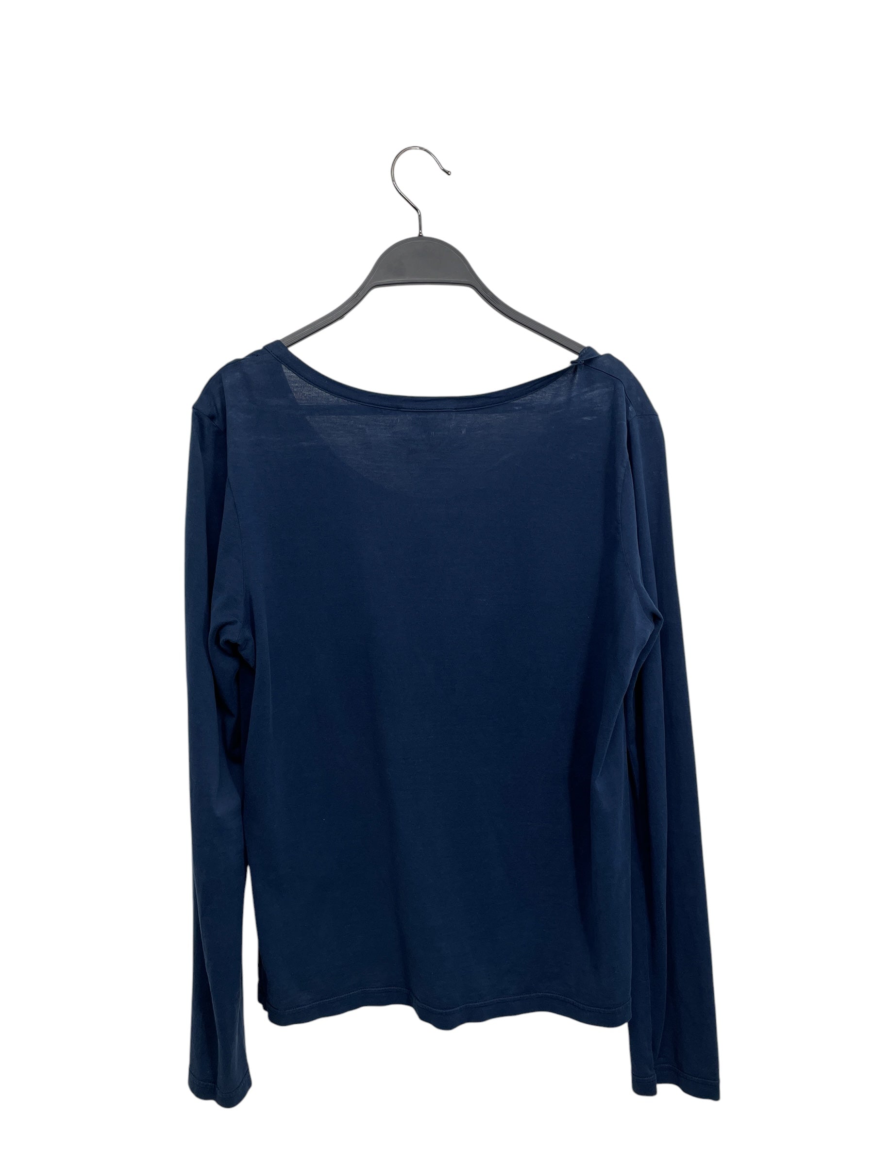 Chloe/LS Blouse/Cotton/BLU/FLORAL DESIGN view 3
