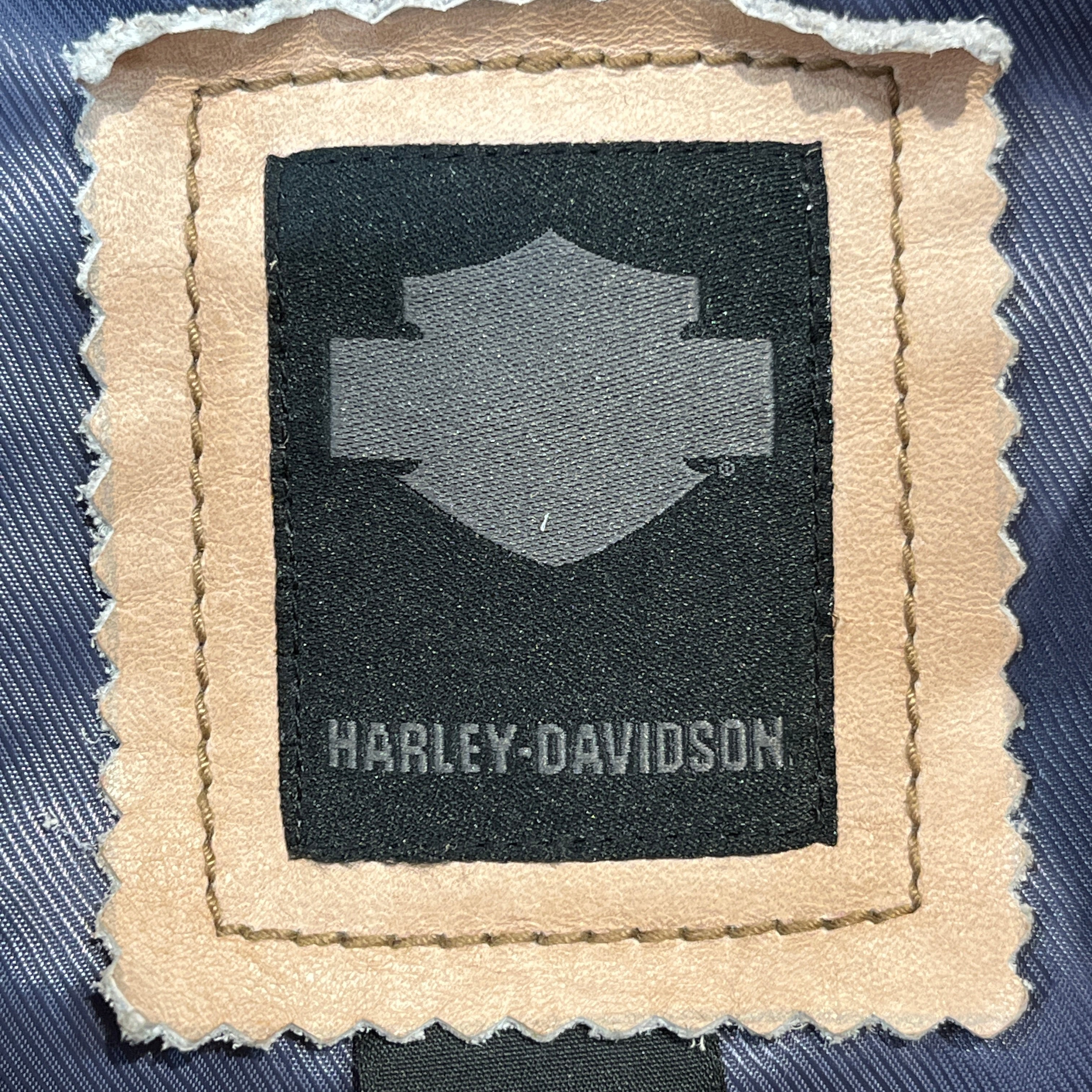 HARLEY DAVIDSON/Leather Jkt/XL/Leather/BEG/NWT view 3