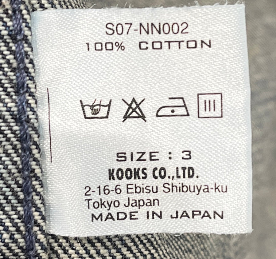 n(n) BY NUMBER (N)INE/Denim Jkt/3/Denim/IDG/2007 MUSIC NOTE view 3