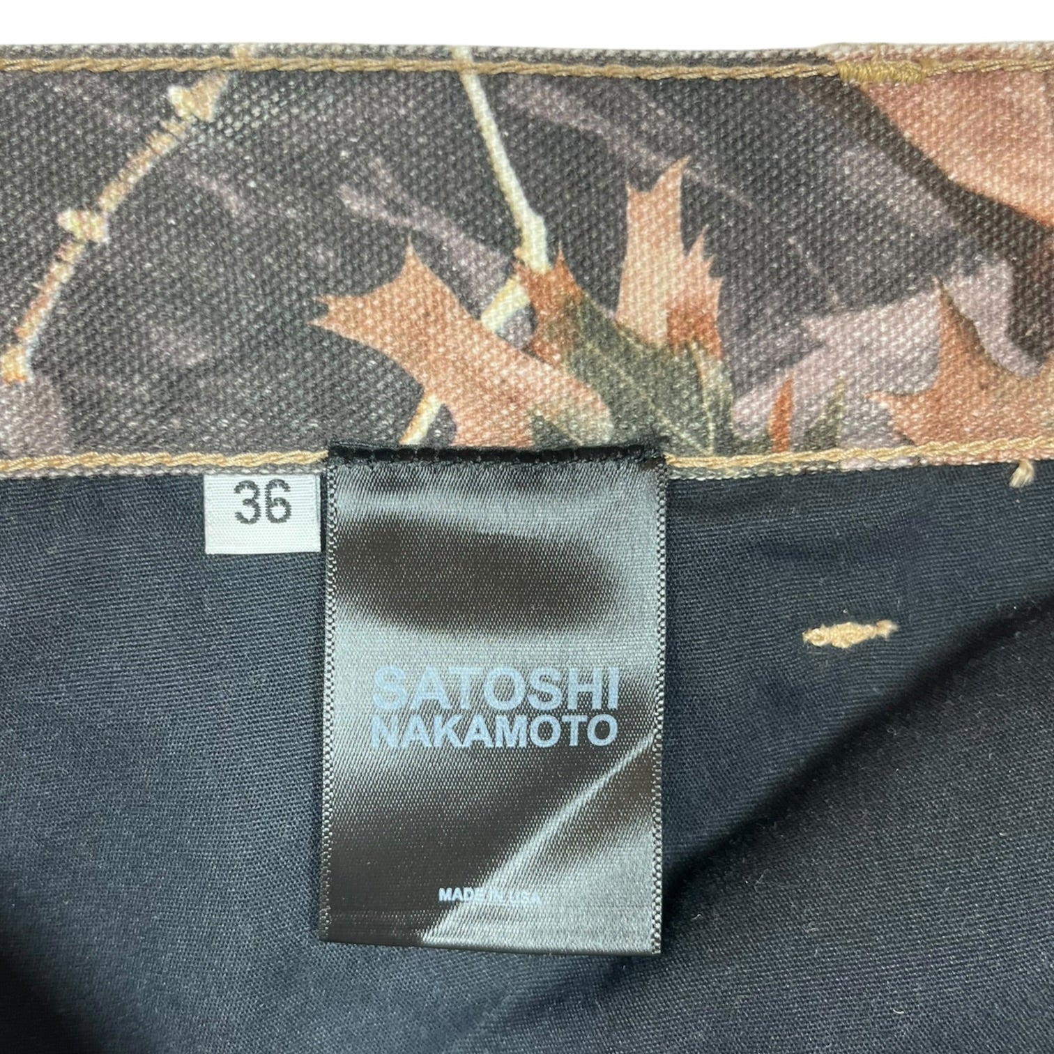 SATOSHI NAKAMOTO/Pants/36/Cotton/BRW/Camouflage/REALTREE CAMO ENDURO view 4