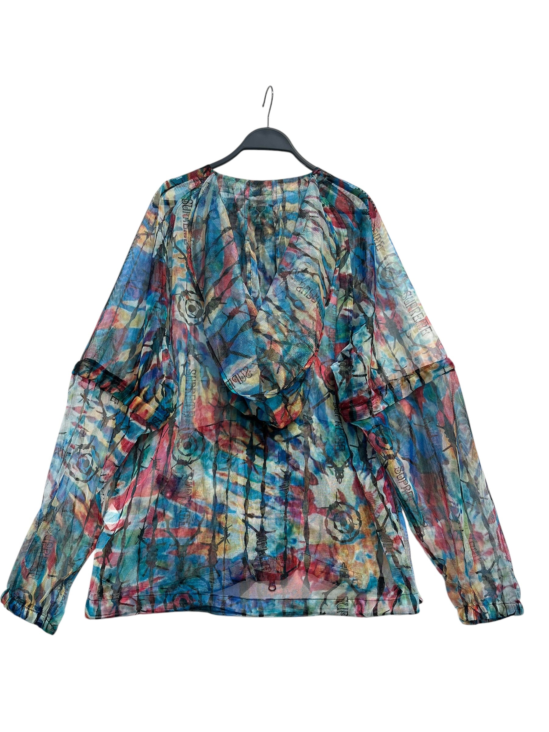 Supreme/South2 West8(S2W8)/Jacket/L/Polyester/MLT/All Over Print/BUSH PARKA BARBED WIRE ZIP UP view 2