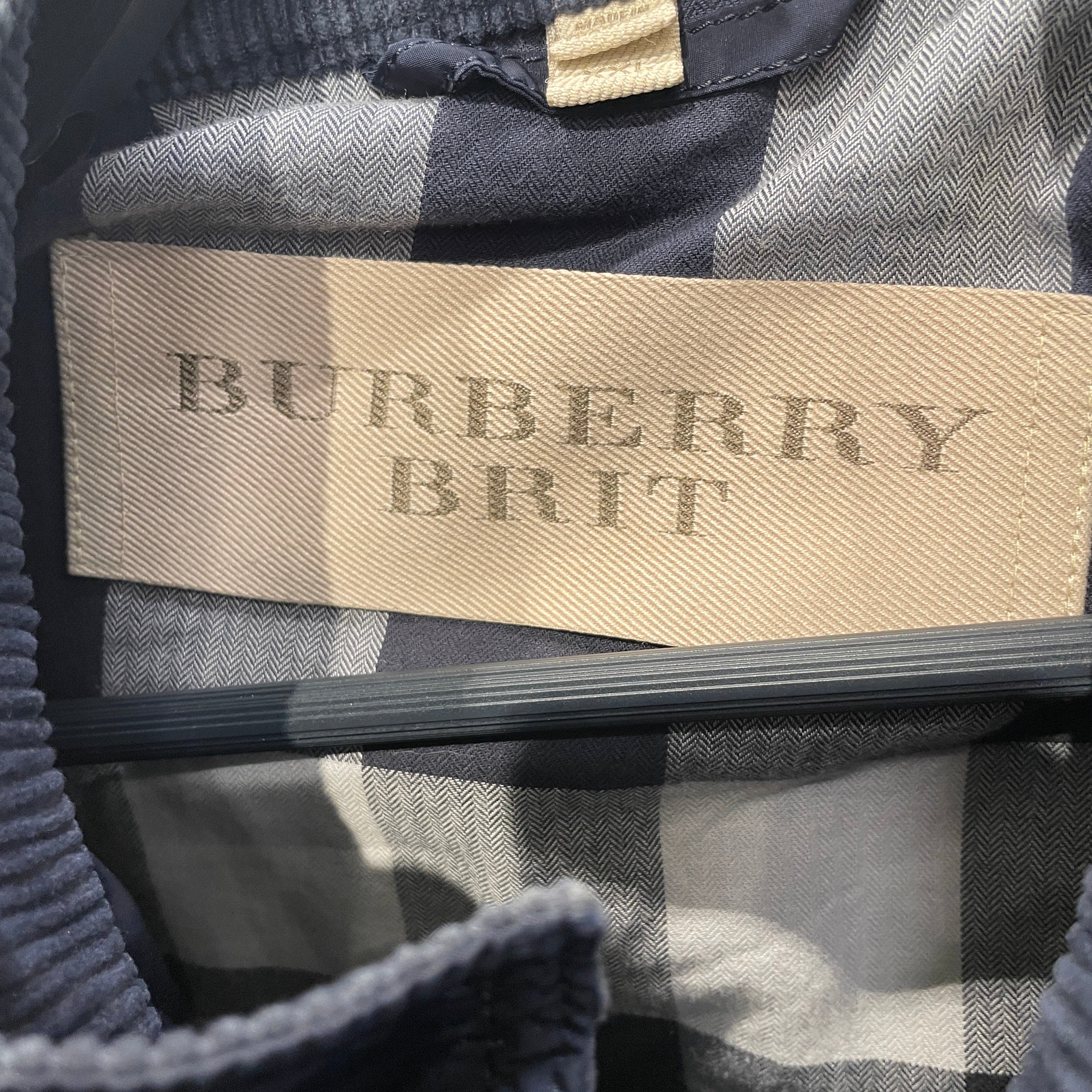 BURBERRY BRIT/Flight Jkt/XXL/Polyester/NVY/BB NVY WINDBRKR CARGO JKT view 3