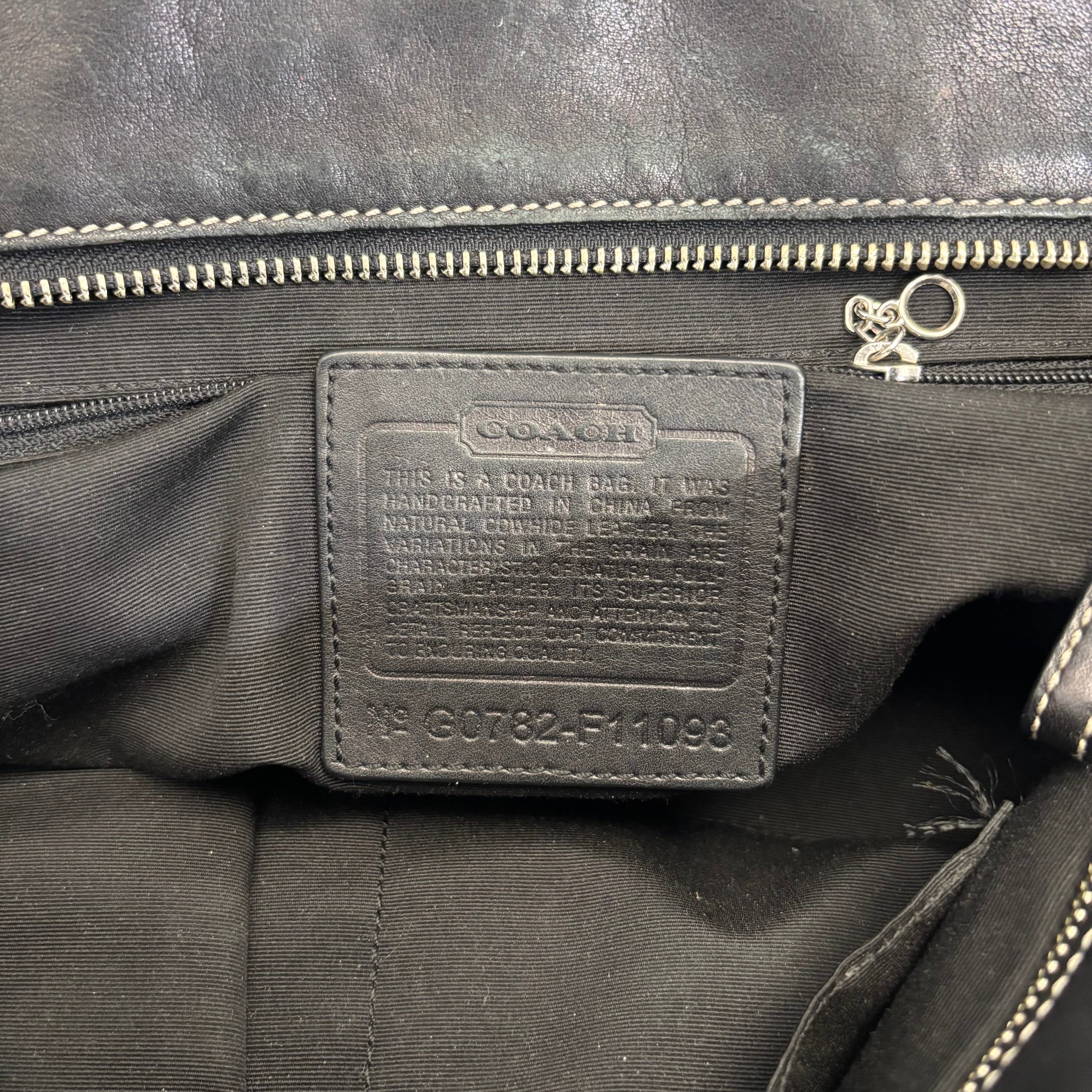 COACH/Hand Bag/Leather/BLK/LARGE SOHO BAG view 3