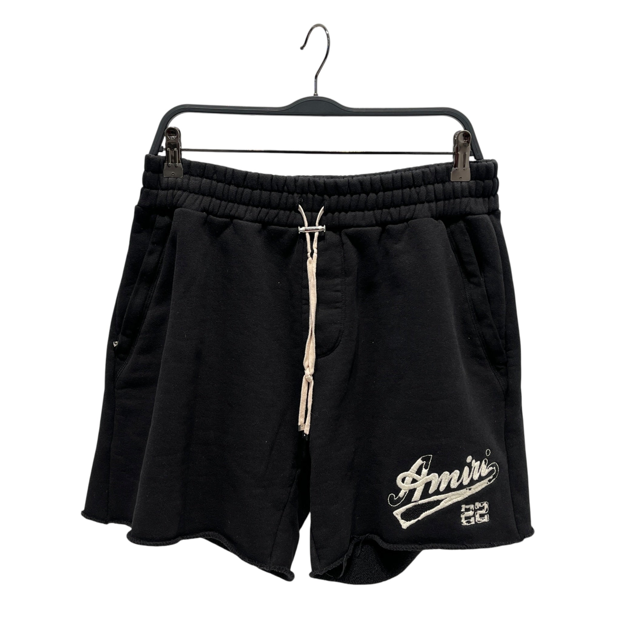 AMIRI/Shorts/L/Cotton/BLK/SWEATSHORTS view 1