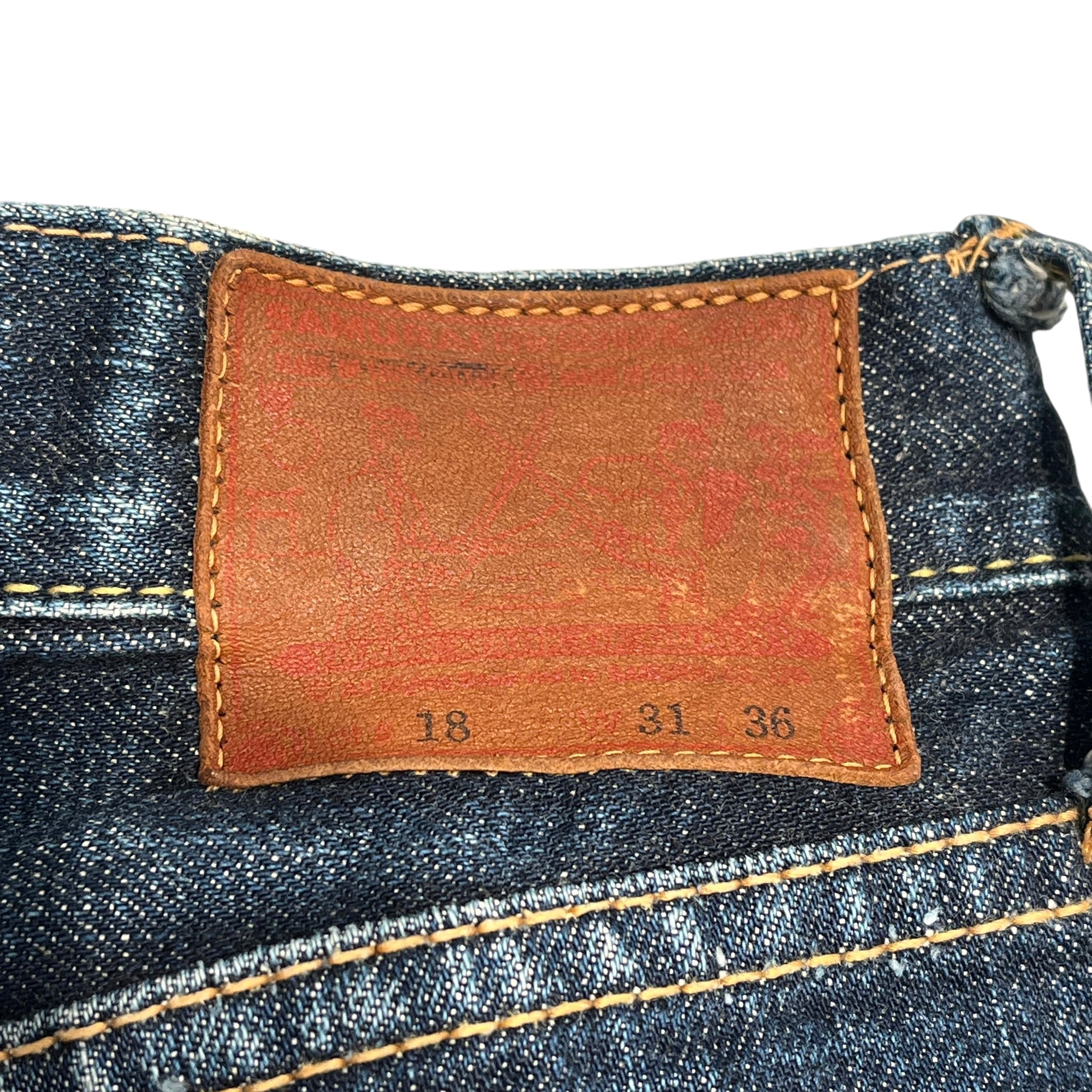 SAMURAI JEANS/Straight Pants/31/Denim/IDG/VINTAGE WASH LOT 18 view 16