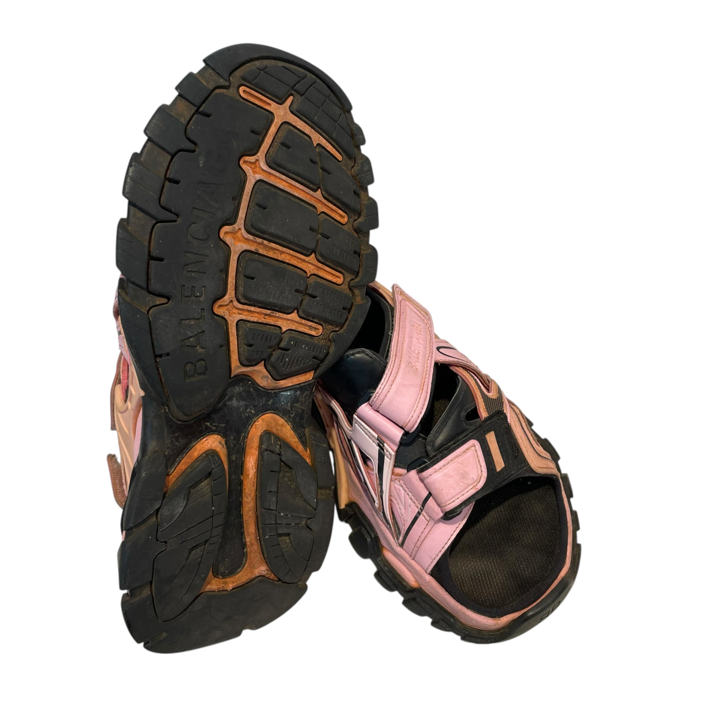 BALENCIAGA/Sandals/US 8/PNK/track sandal view 4
