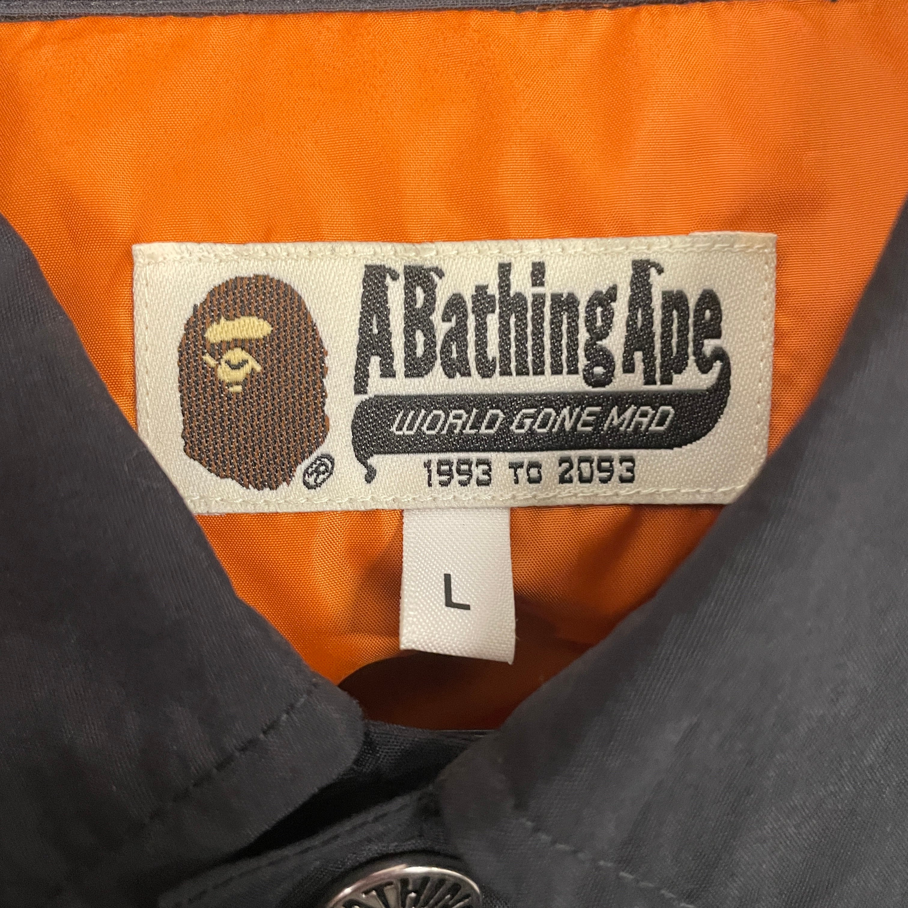 A BATHING APE/Jacket/L/Nylon/BLK/DRAGON BALL Z BABY MILO view 3
