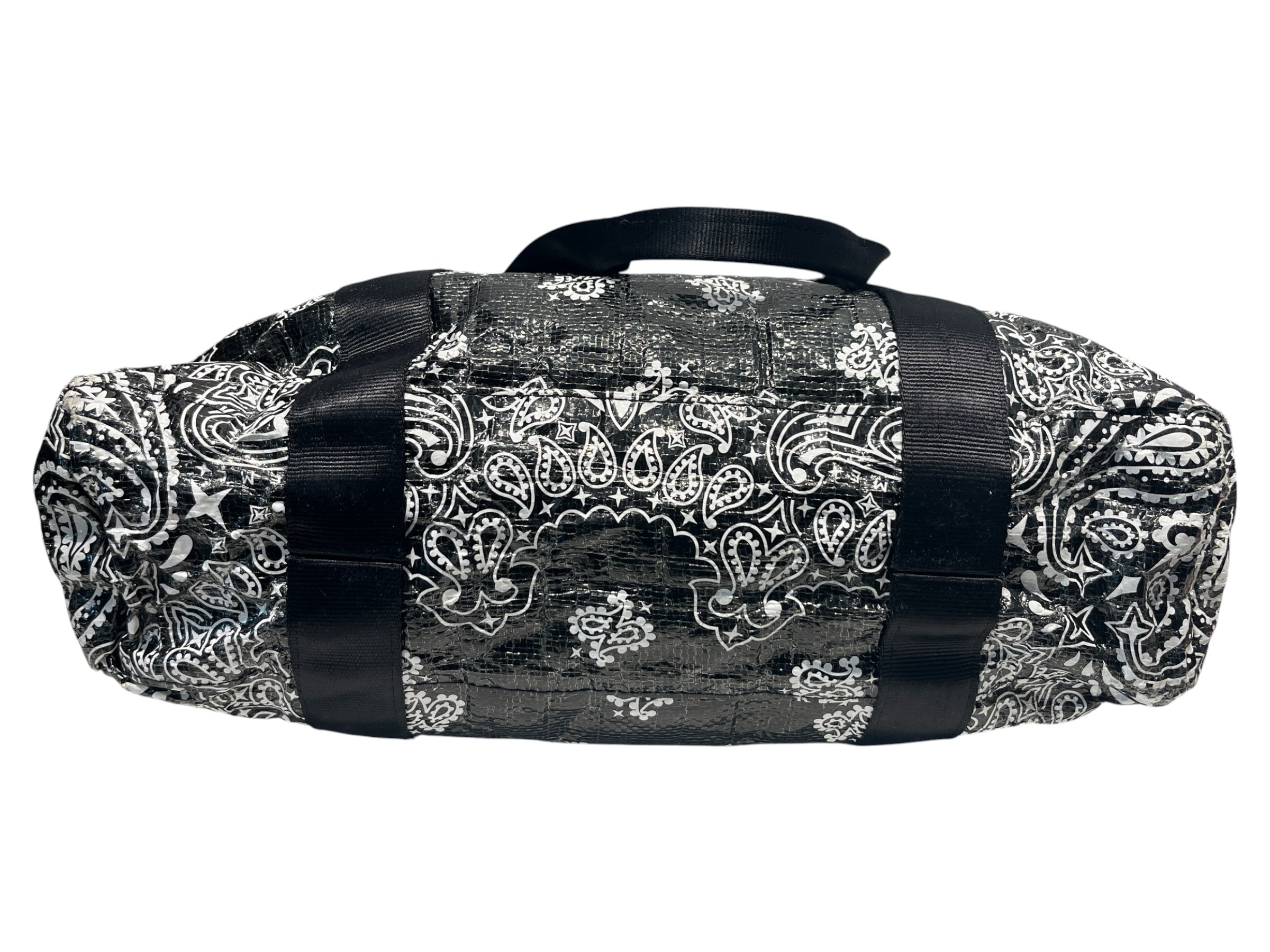 Supreme/Tote Bag/Floral Pattern/Polyester/BLK/cowboy print view 4