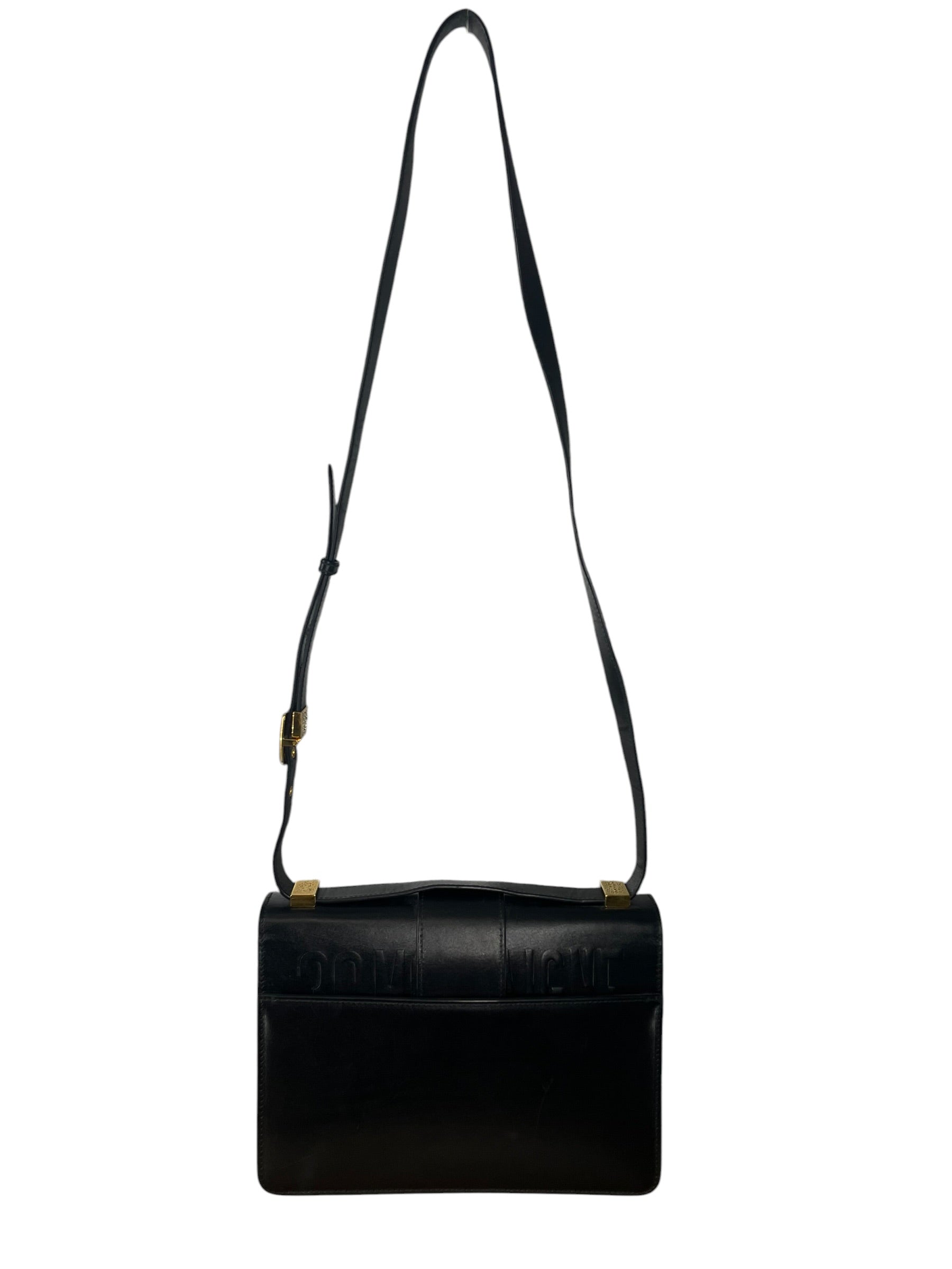 Christian Dior/Cross Body Bag/Leather/BLK/30 MONTAIGNE 29-MA-0139 view 2