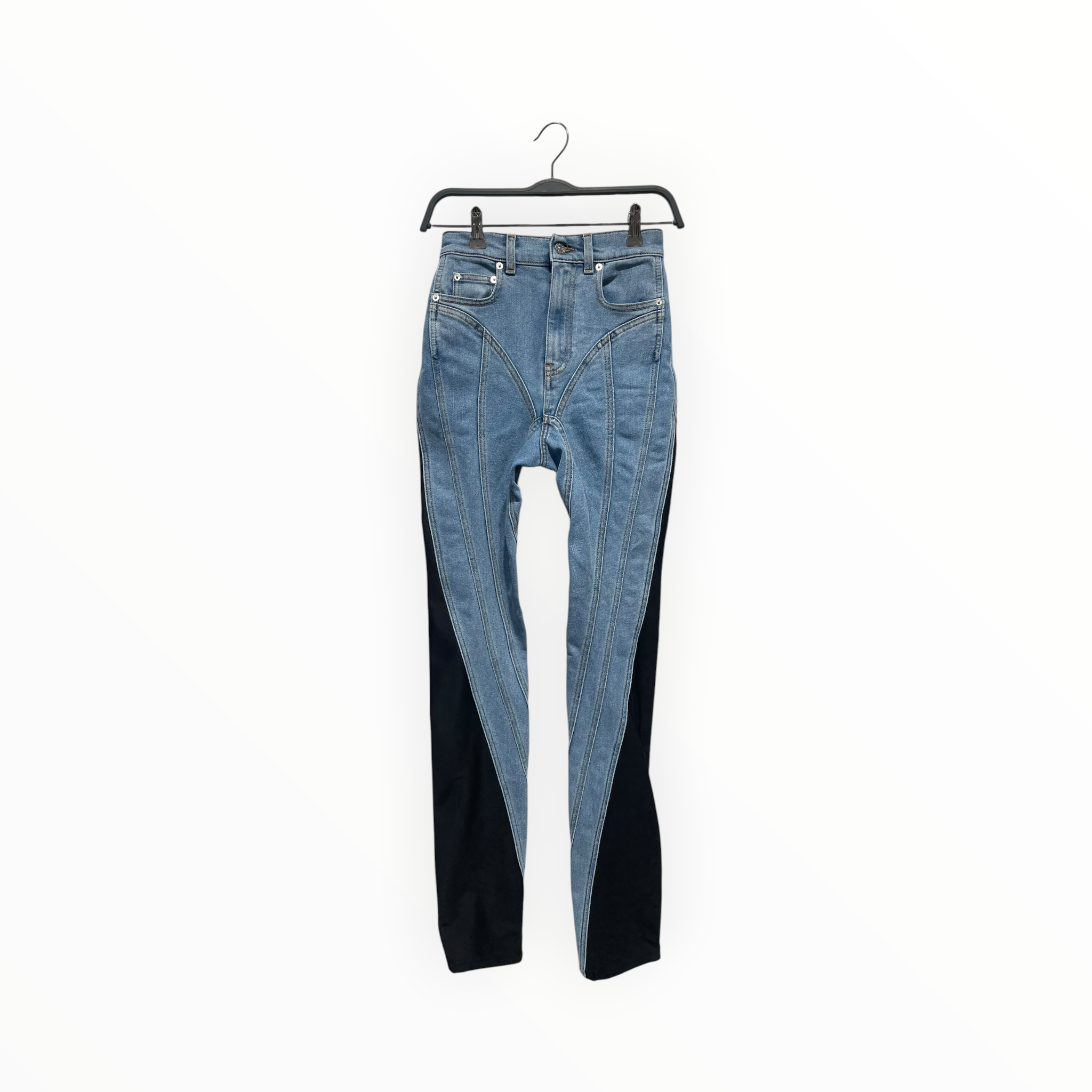 MUGLER/Skinny Pants/34/Denim/BLU/SPIRAL JEAN view 1