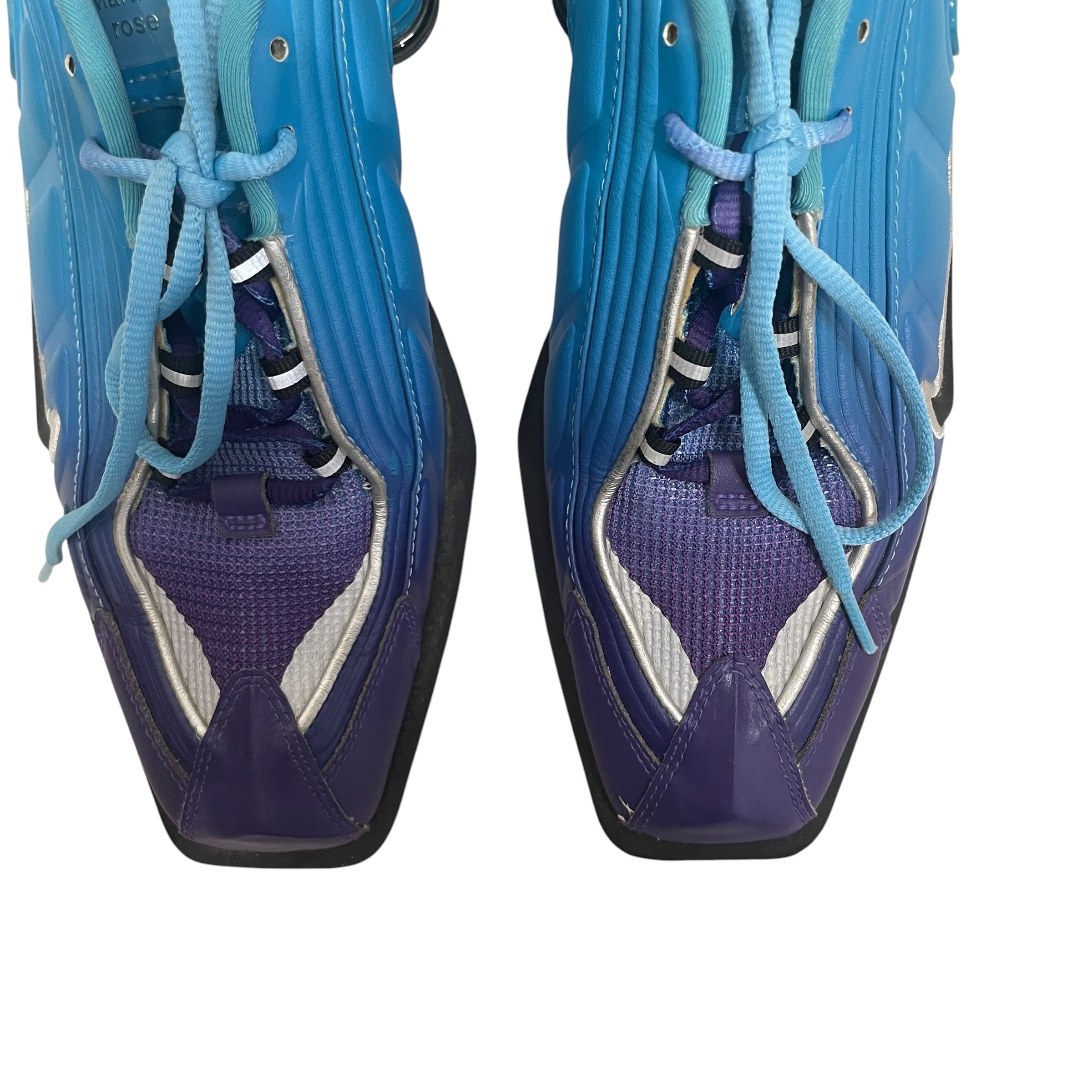 MARTINE ROSE/NIKE/Low-Sneakers/US 7/Cotton/BLU/PURPLE BLU GRADIENT view 4
