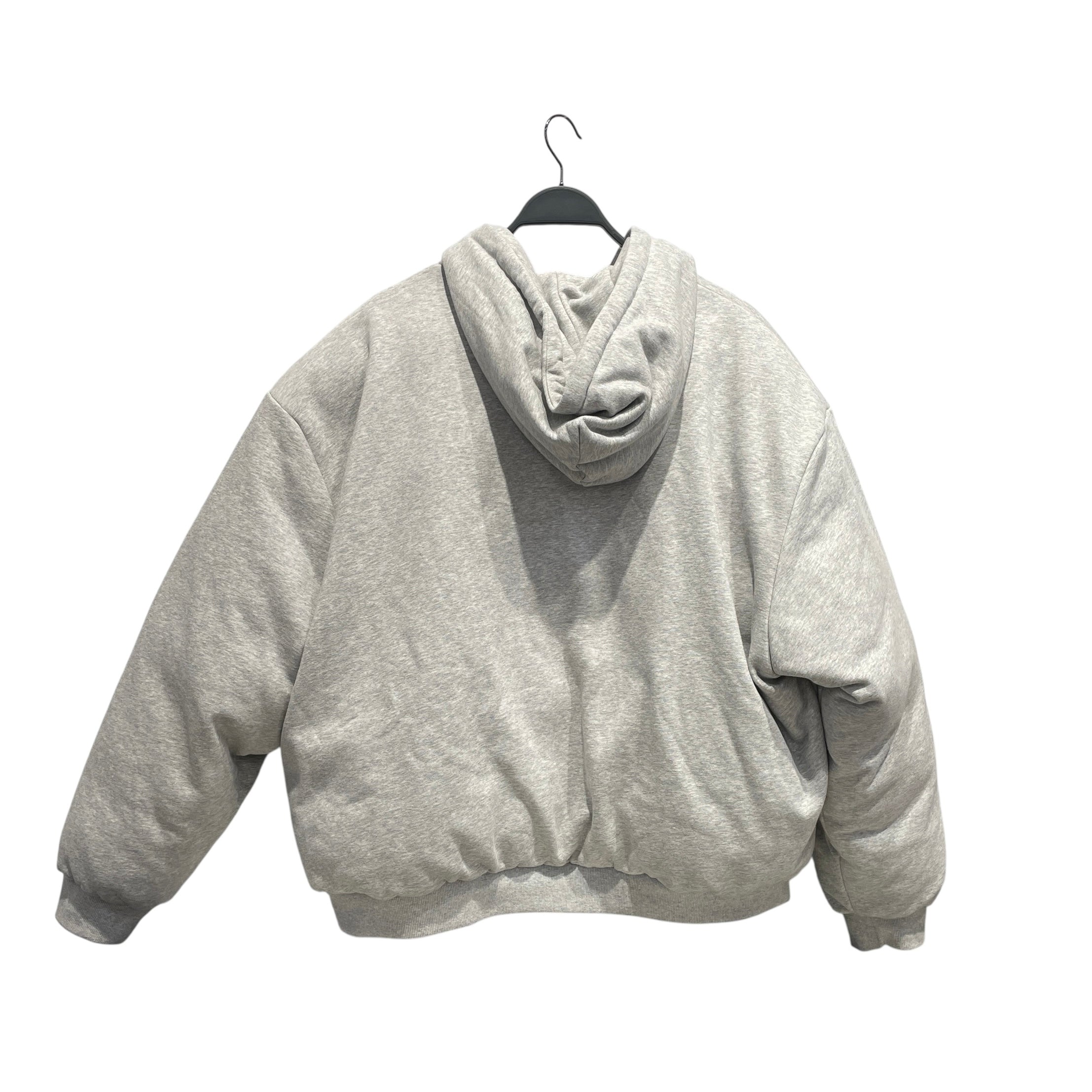 Raspberry Hills/Jacket/Cotton/GRY/Heavy Oversized Bomber Hoodie view 2