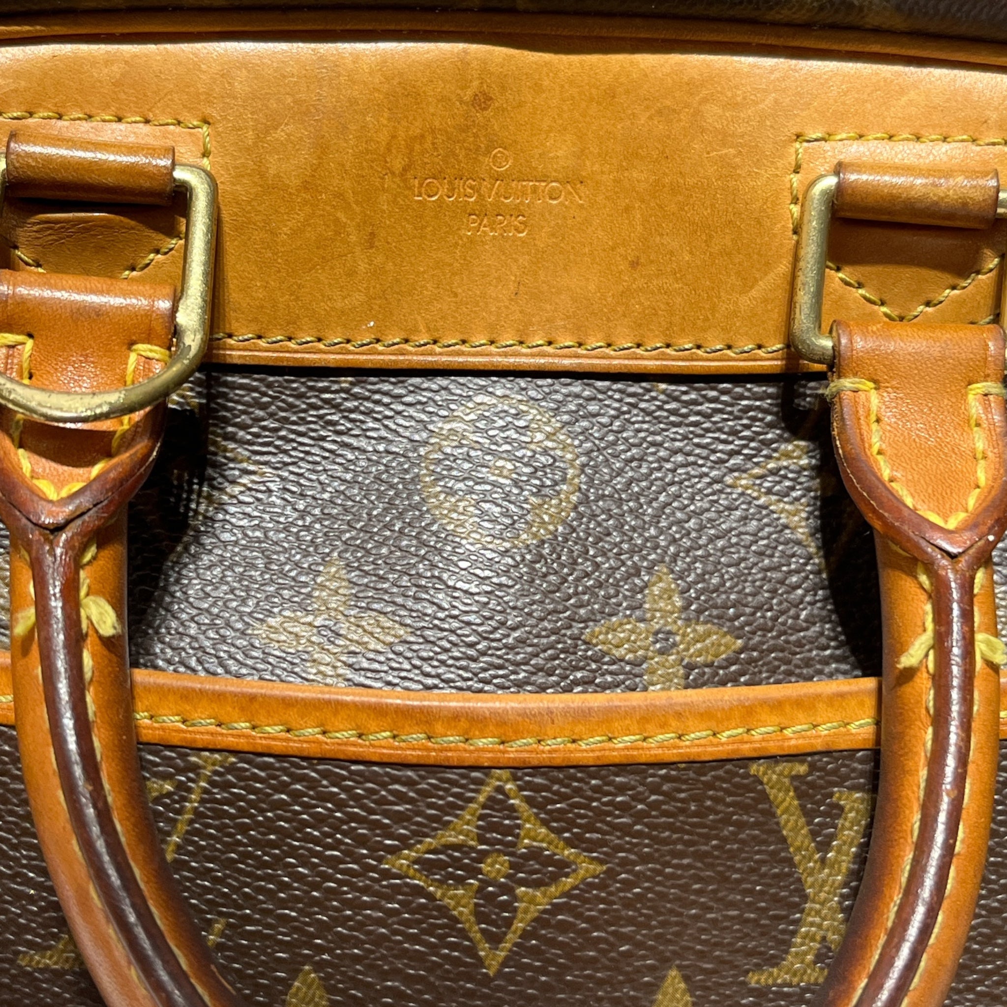 LOUIS VUITTON/Hand Bag/Monogram/BRW/MONOGRAM DEAUVILLE view 3