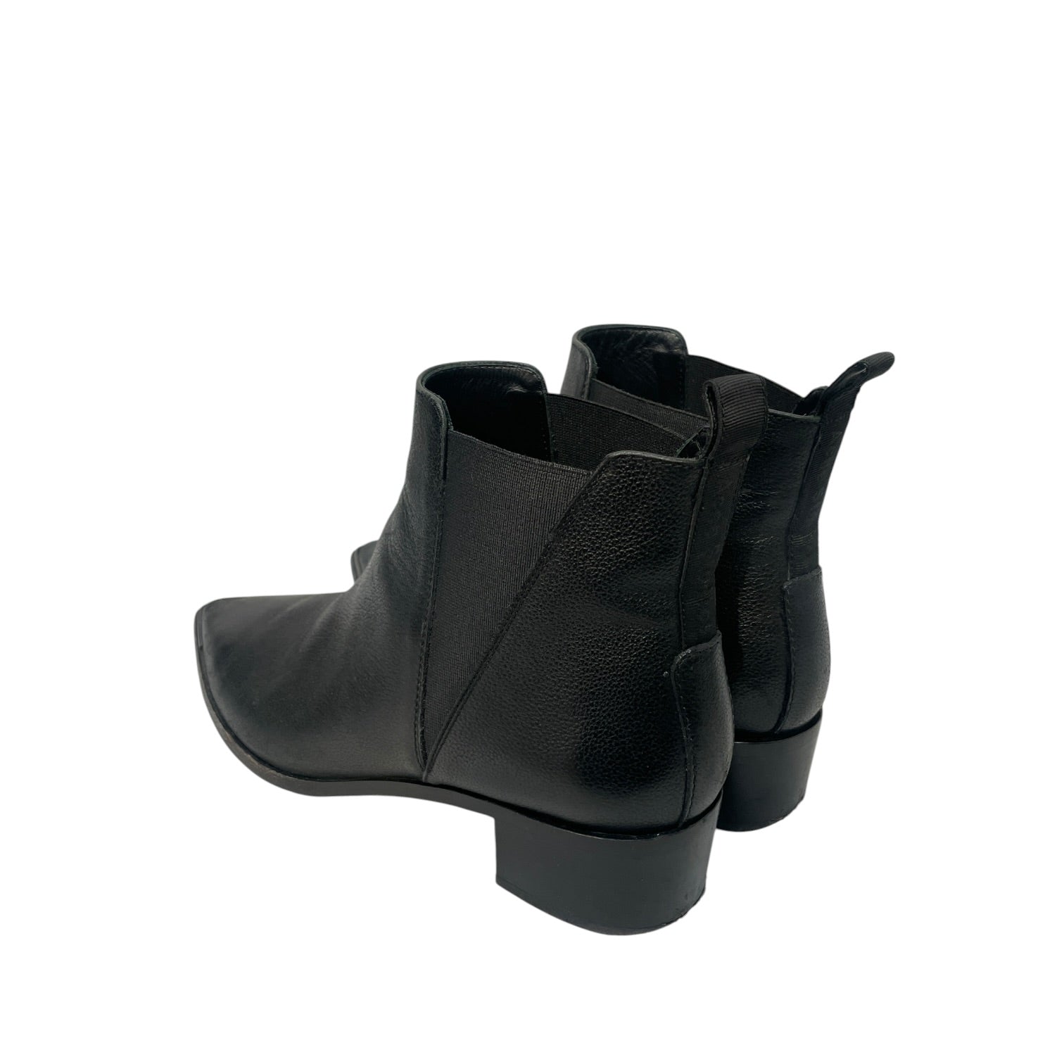 Acne Studios/Chelsea Boots/EU 39/Leather/BLK/pointed toe view 2