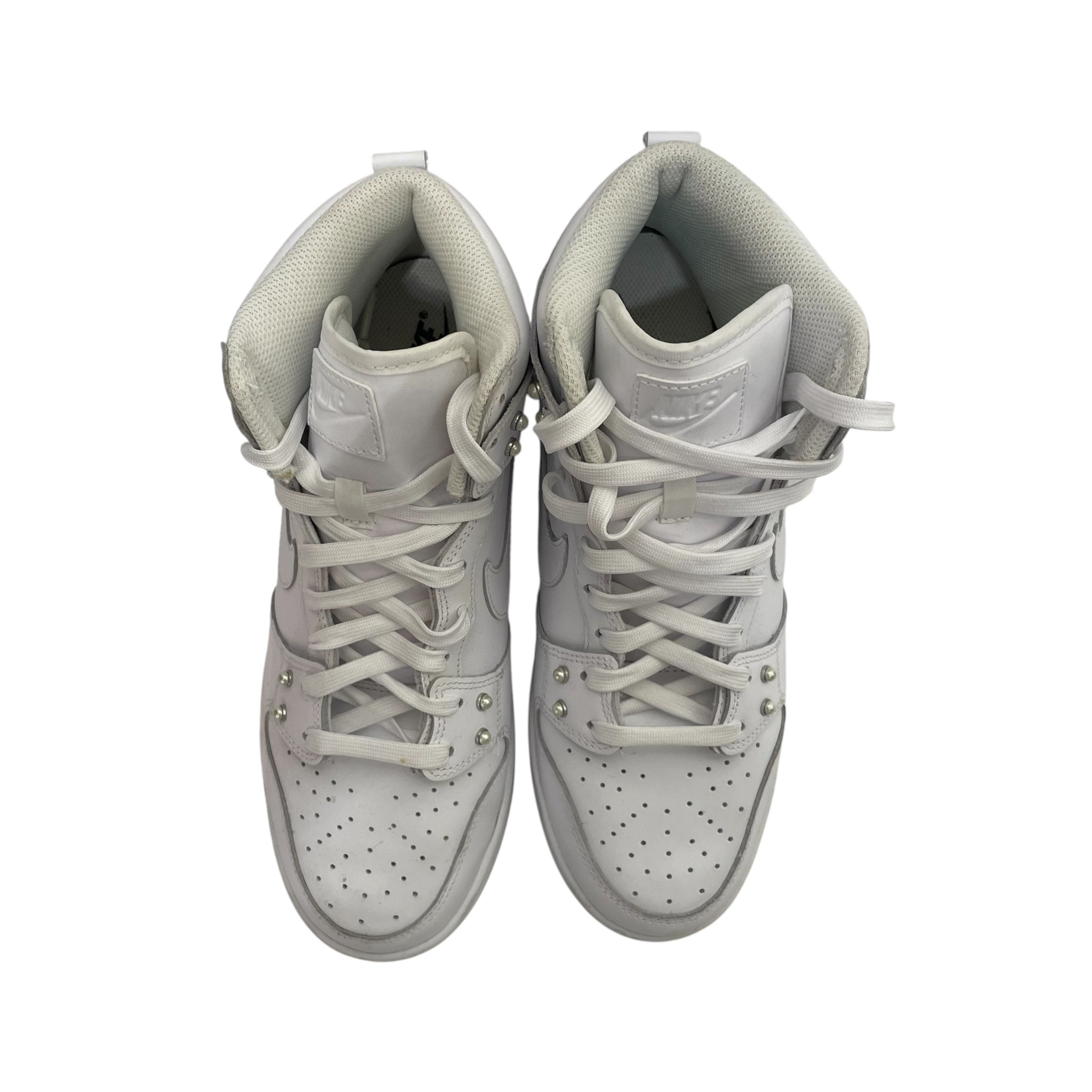 NIKE/Low-Sneakers/US 8.5/WHT/PERAL DUNK view 4