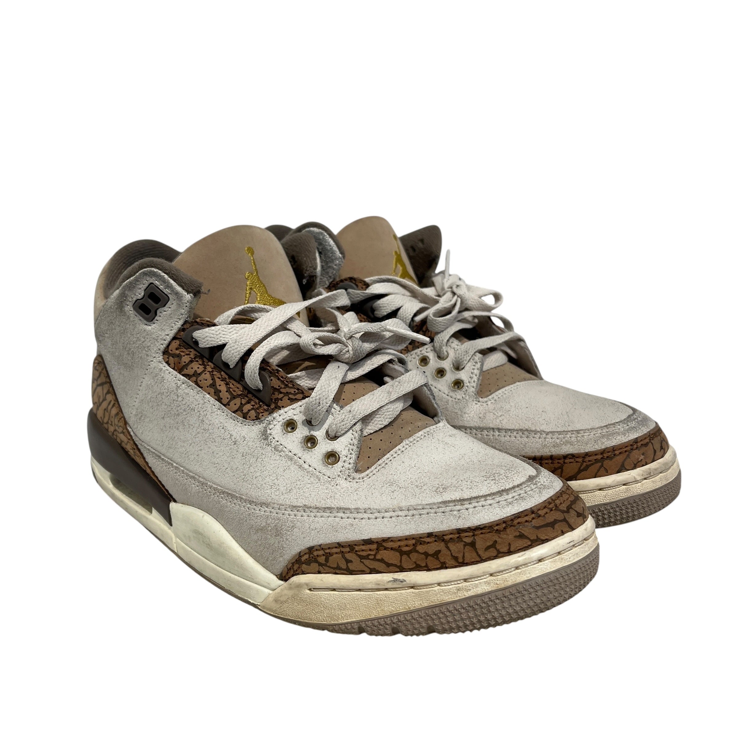JORDAN BRAND/Hi-Sneakers/US 9.5/Border/Leather/CRM/Palomino view 1