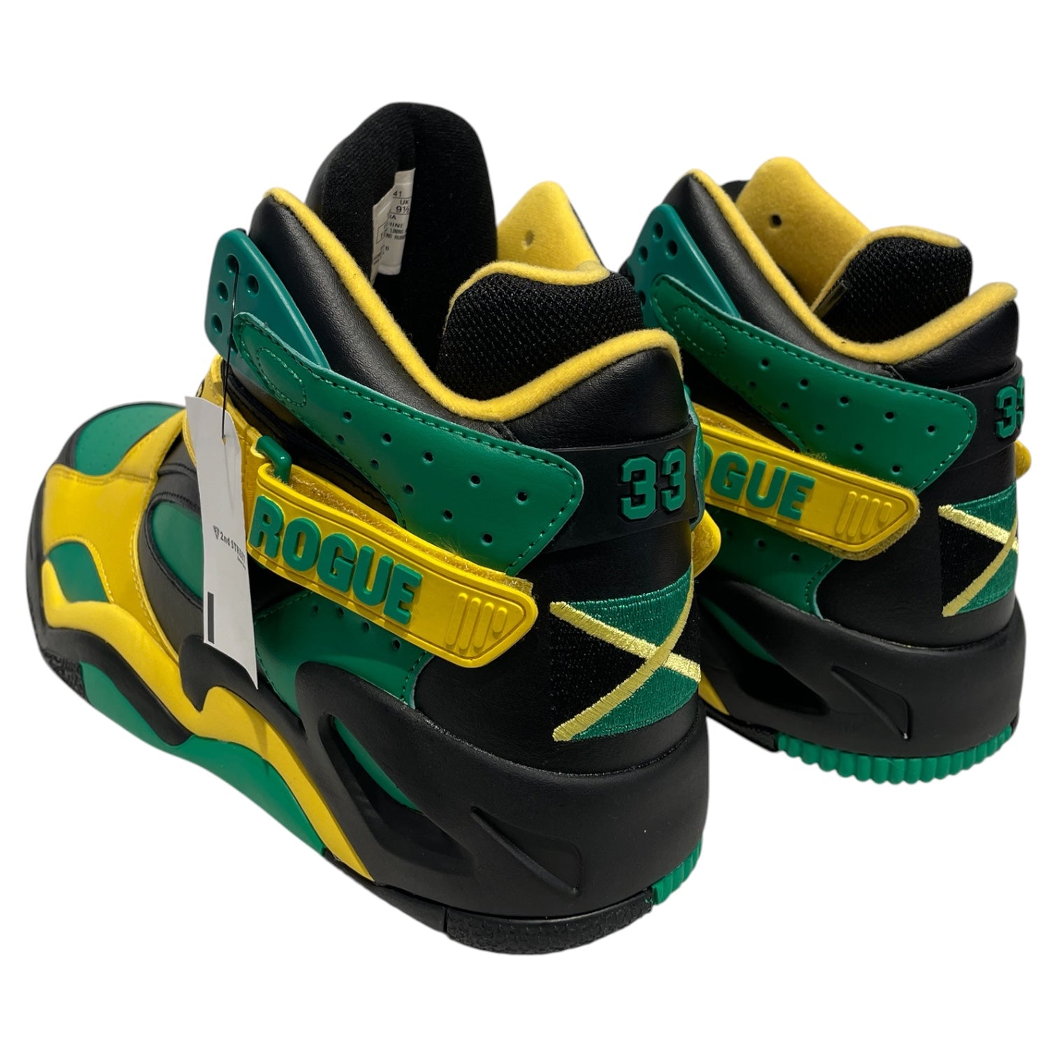 Patrick Ewing/Hi-Sneakers/US 10.5/Leather/GRN/ROGUE view 2