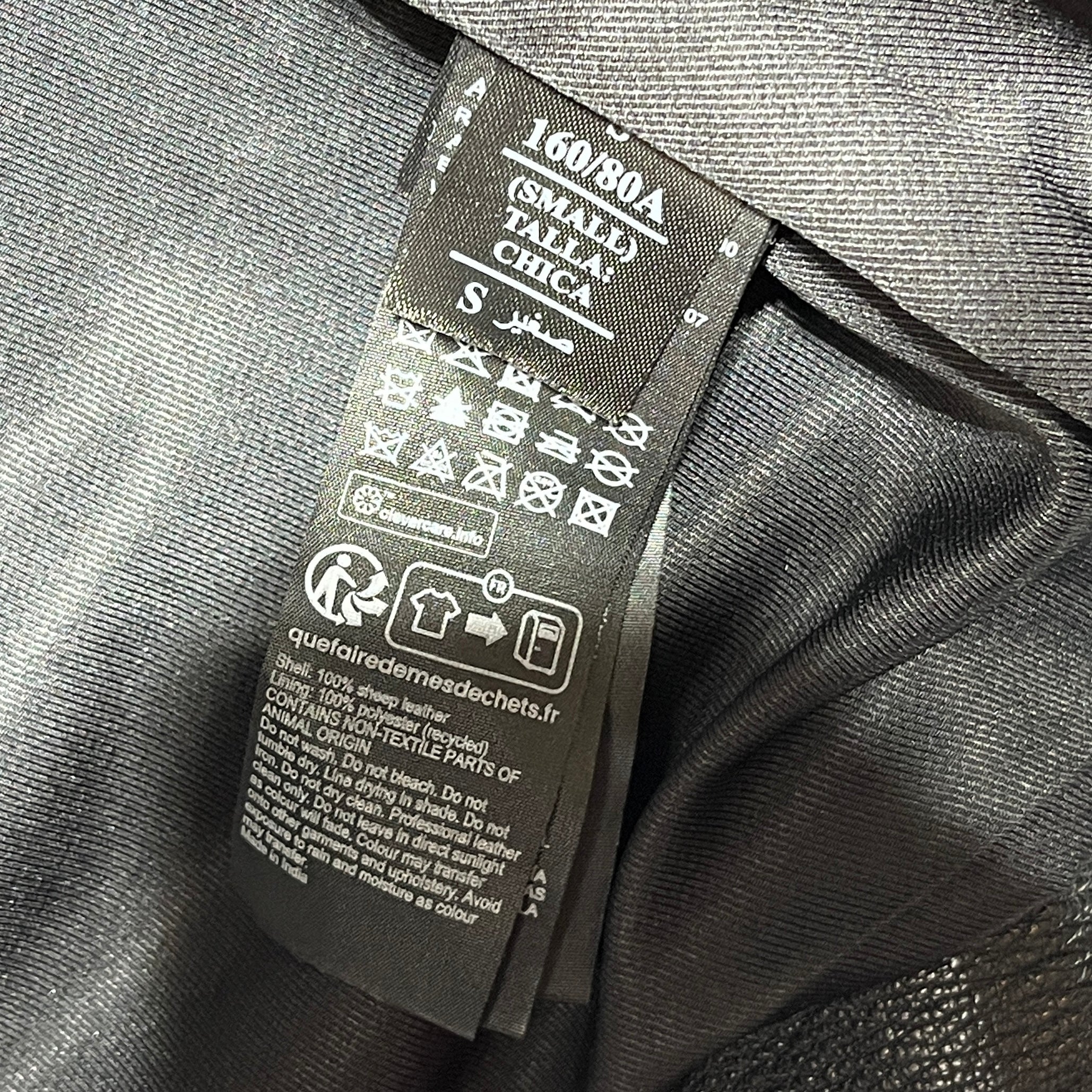 ALLSAINTS/Vest/S/Leather/BLK/nwt view 4