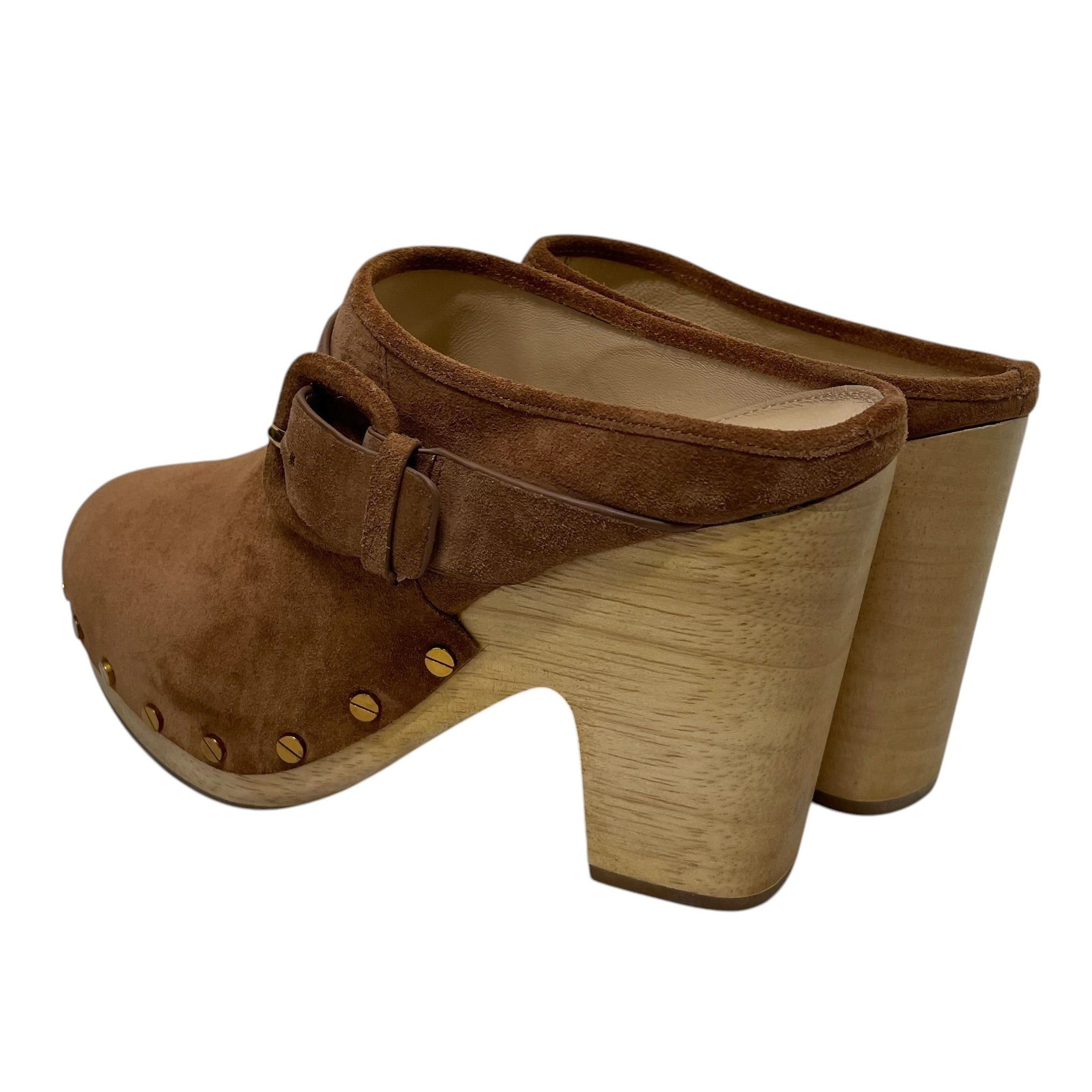 VERONICA BEARD/Heels/US 8/CML/studded clogs view 2