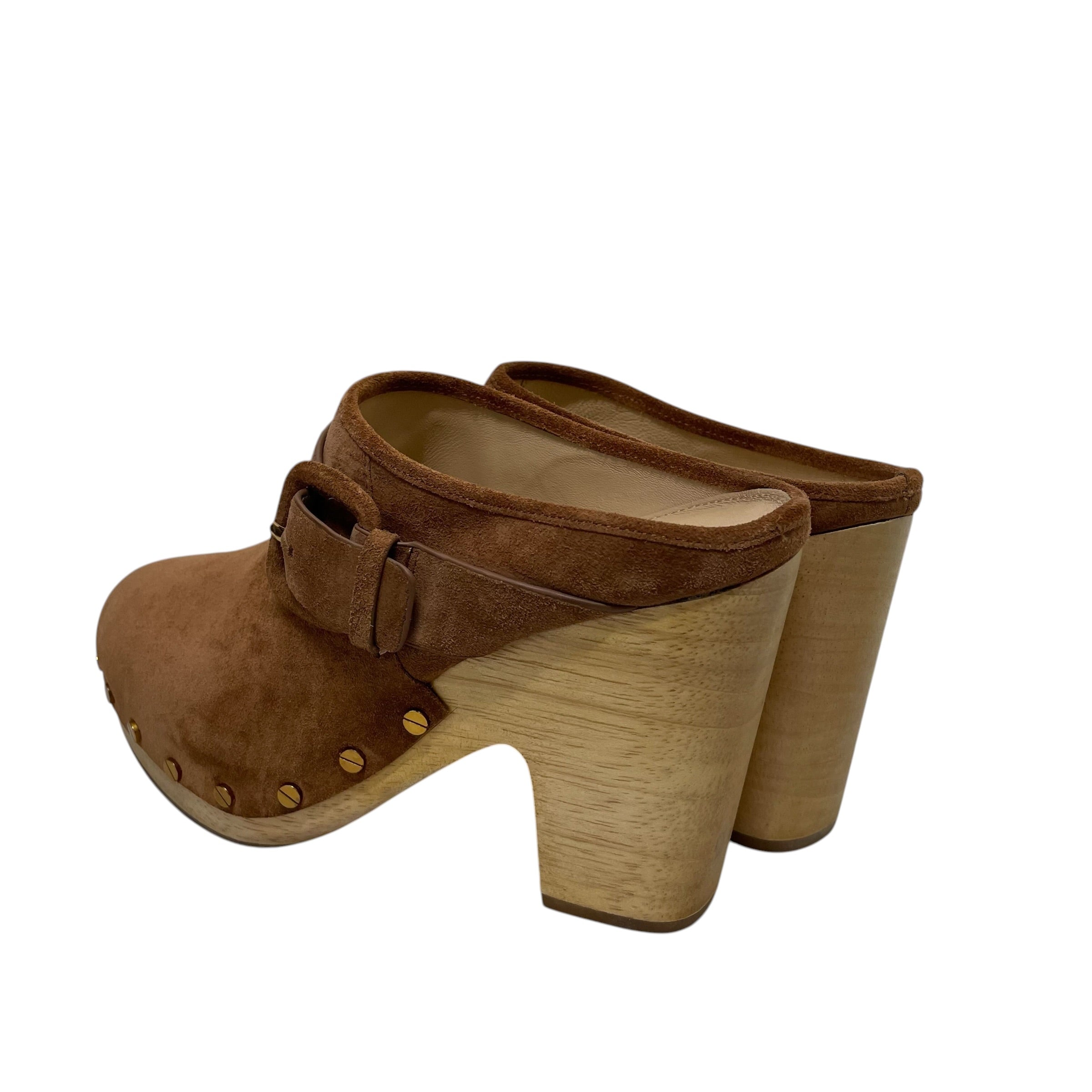 VERONICA BEARD/Heels/US 8/CML/studded clogs view 2