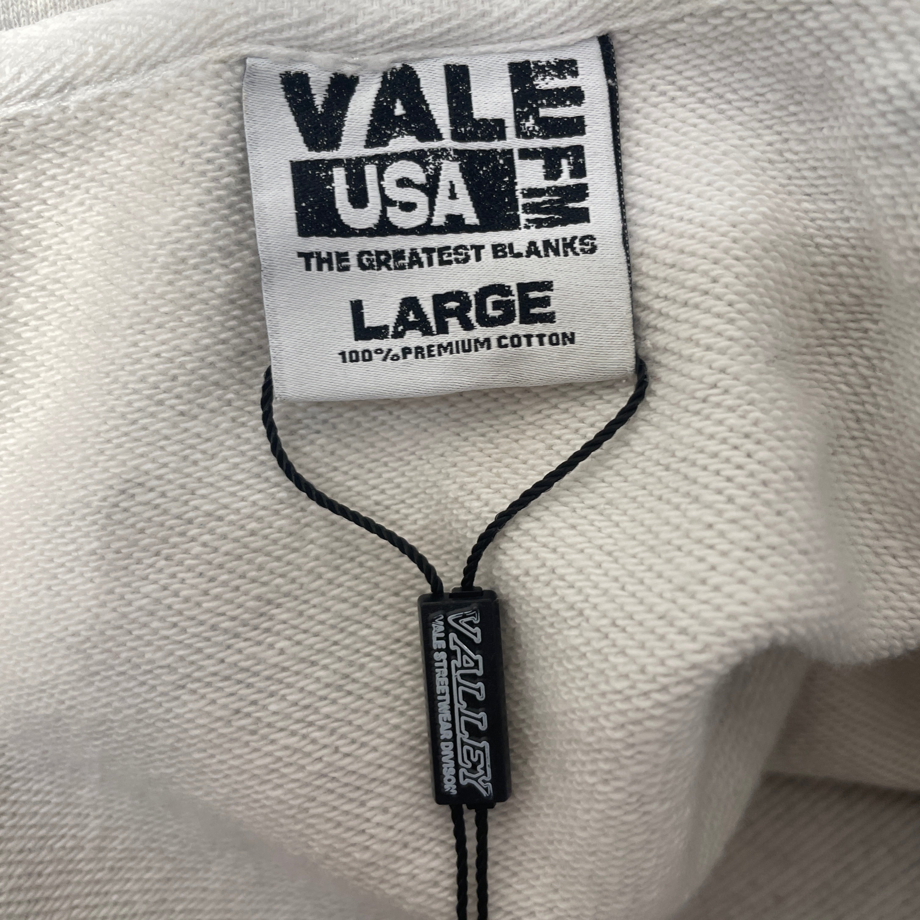 Vale/Zip Up Hoodie/L/Graphic/Cotton/GRY/ARMY ZIP view 3
