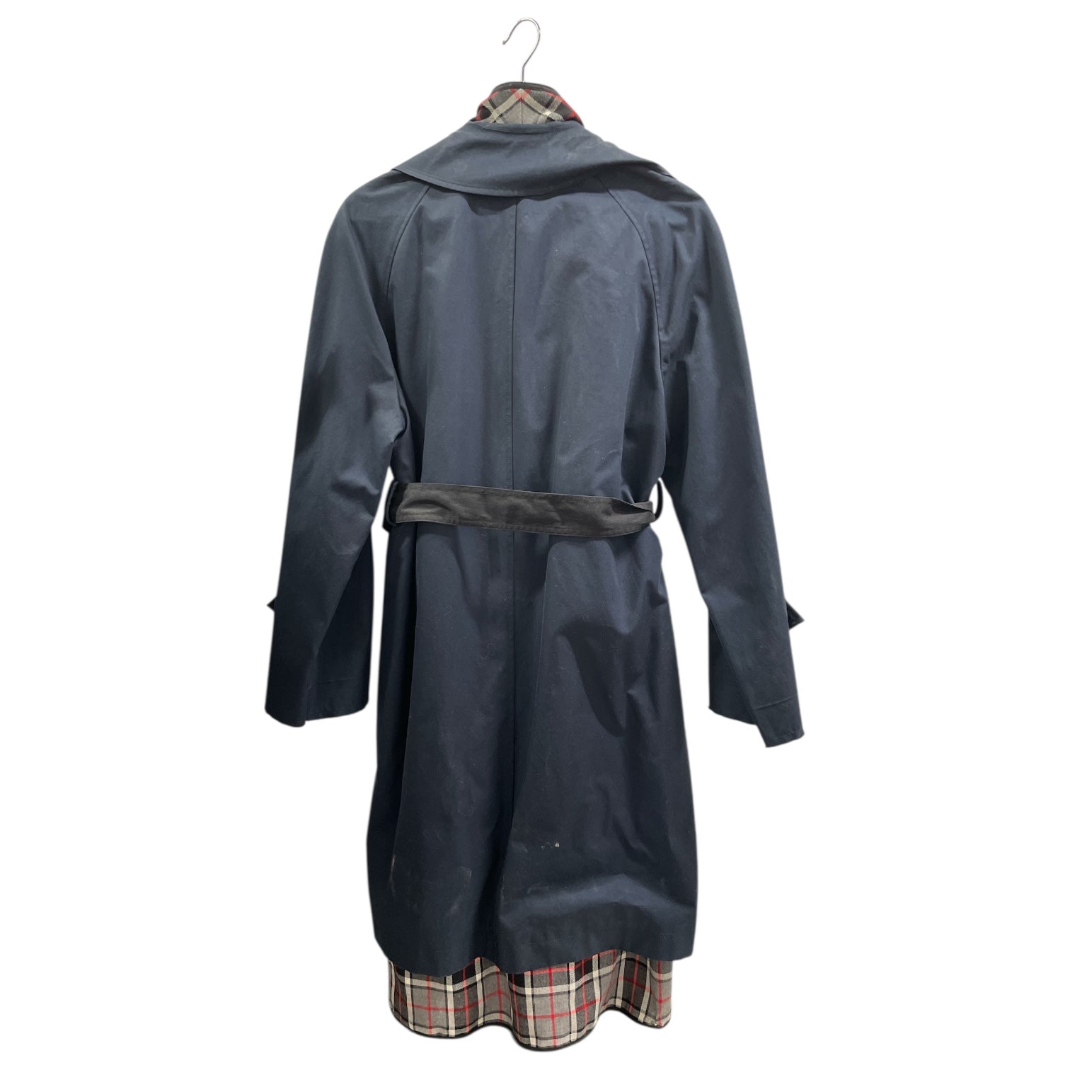 BALENCIAGA/Trenchcoat/36/Cotton/NVY/UP57201801874 view 2