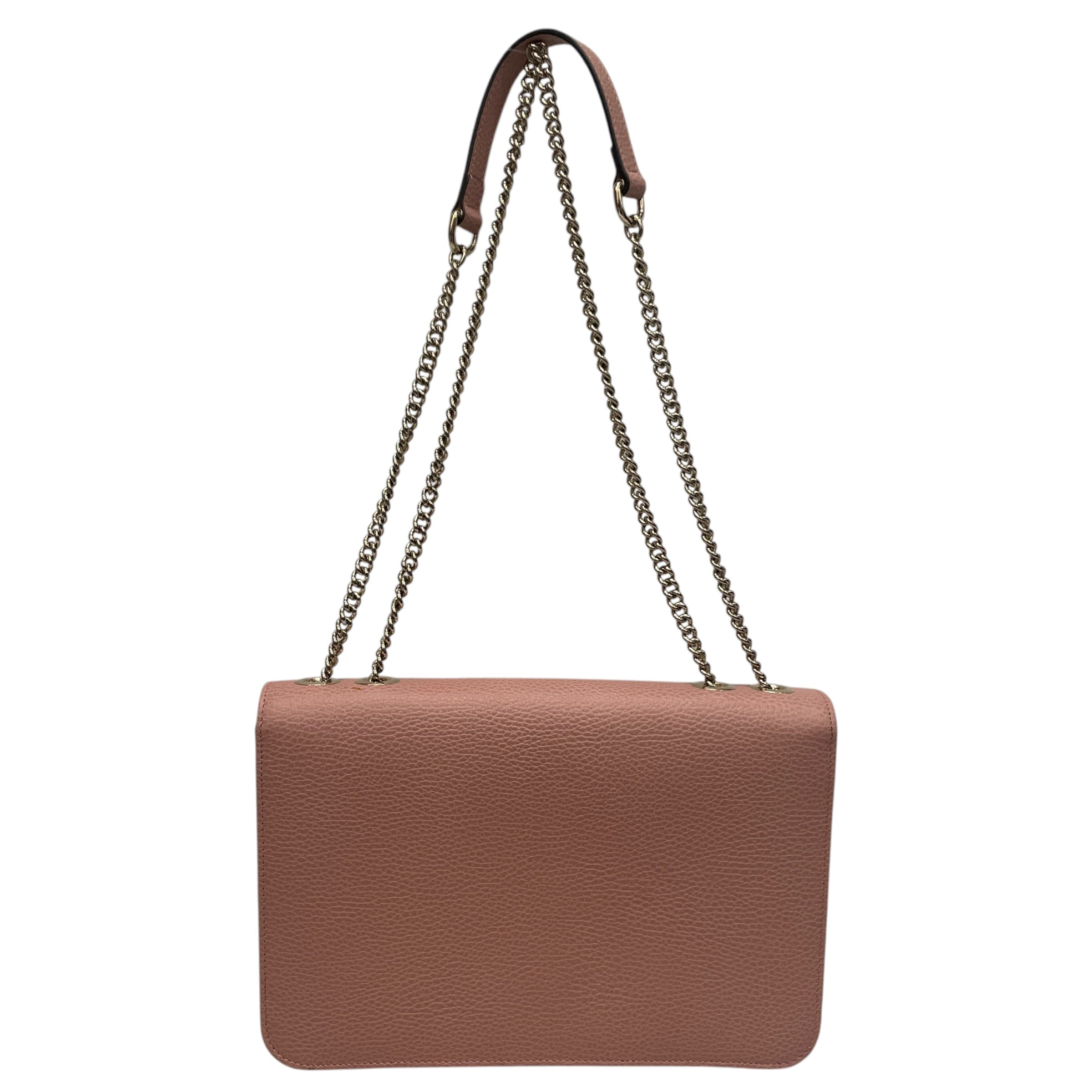 GUCCI/Cross Body Bag/Leather/PNK/INTERLOCKING GG MEDIUM view 2