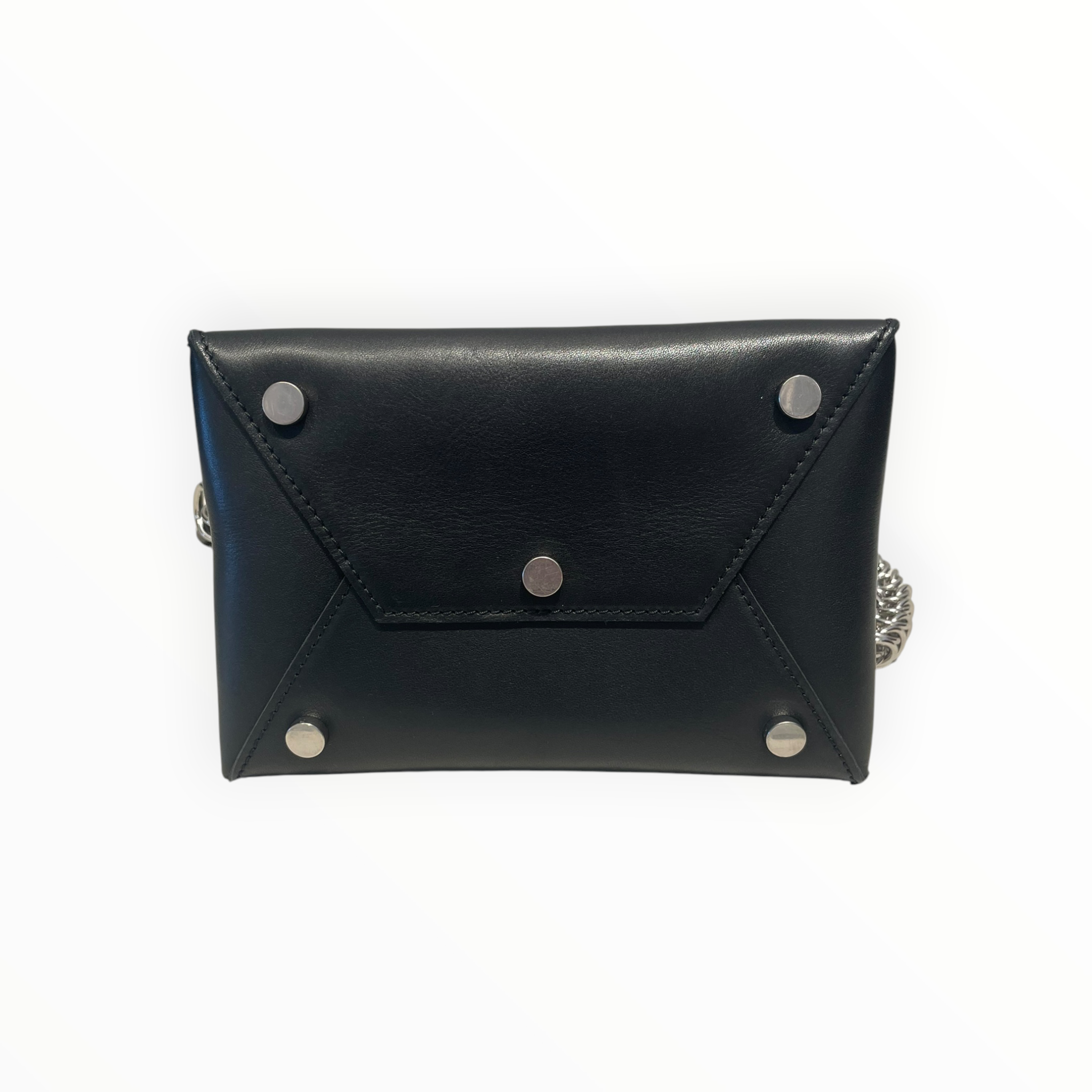 Alexander Wang/Cross Body Bag/Leather/BLK/Square Chain view 3
