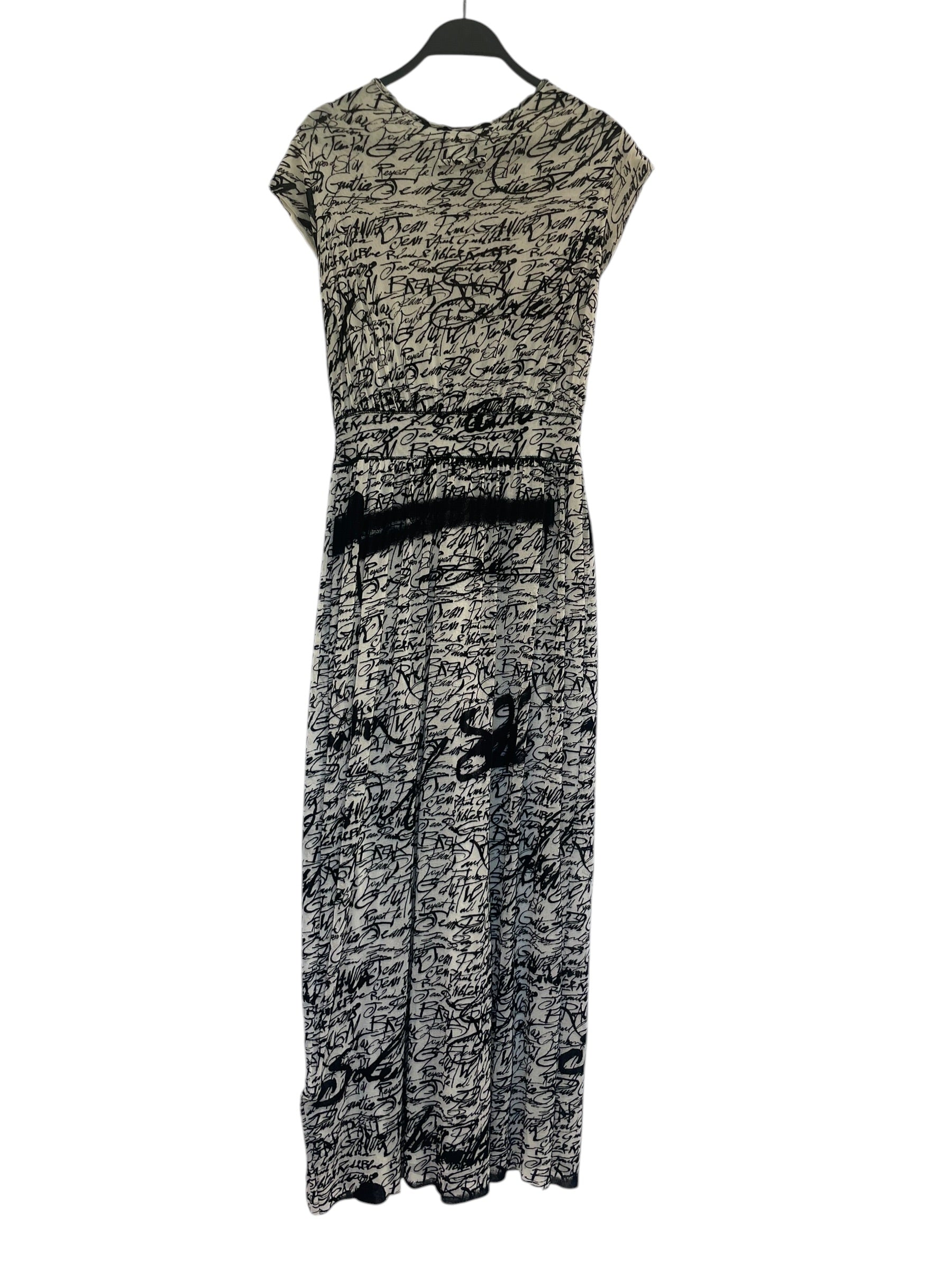 Jean Paul Gaultier/SL Dress/S/All Over Print/Nylon/WHT/#20908719002 view 2